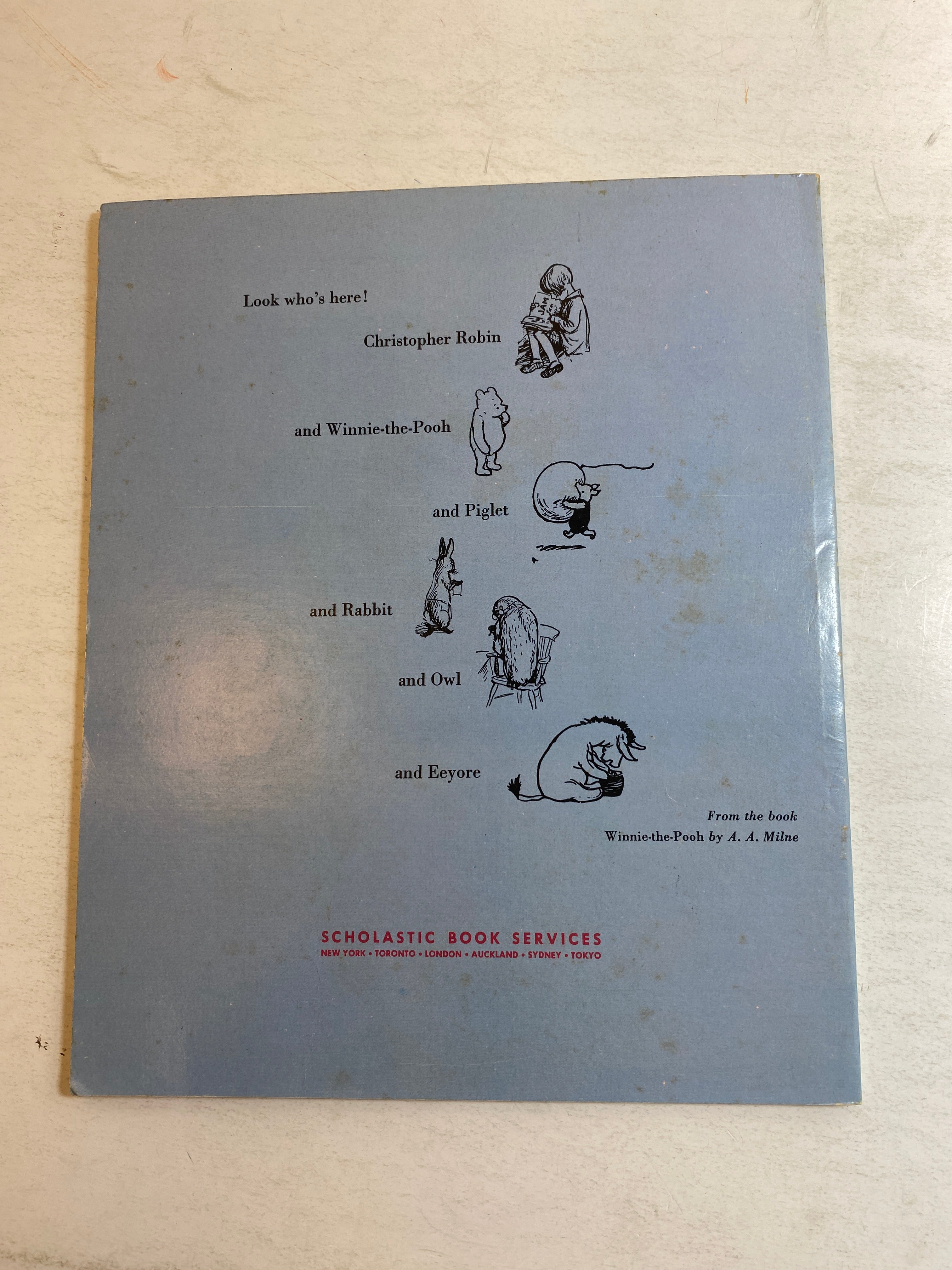 Three Stories from Winnie the Pooh AA Milne SC 1966