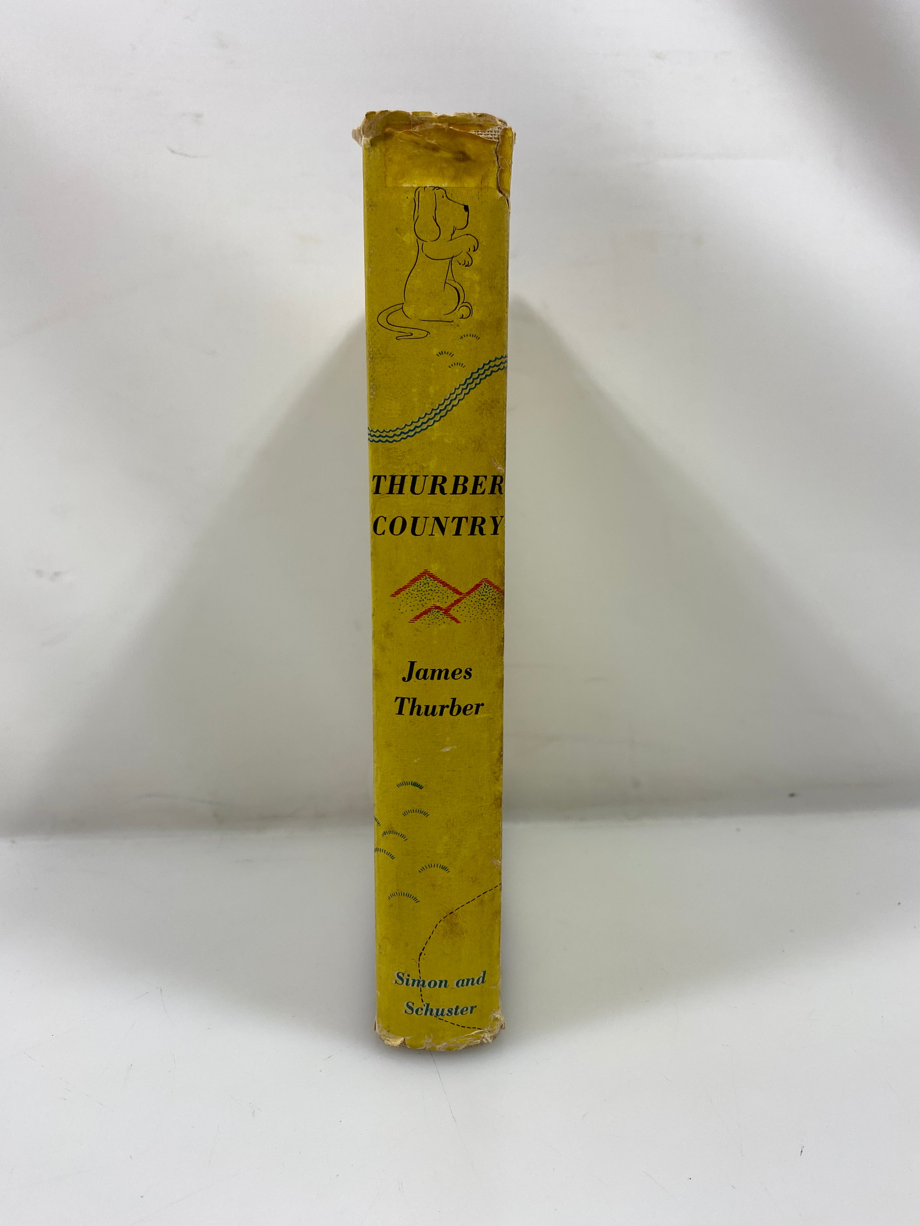 Thurber Country by James Thurber 1953 1st Printing HCDJ