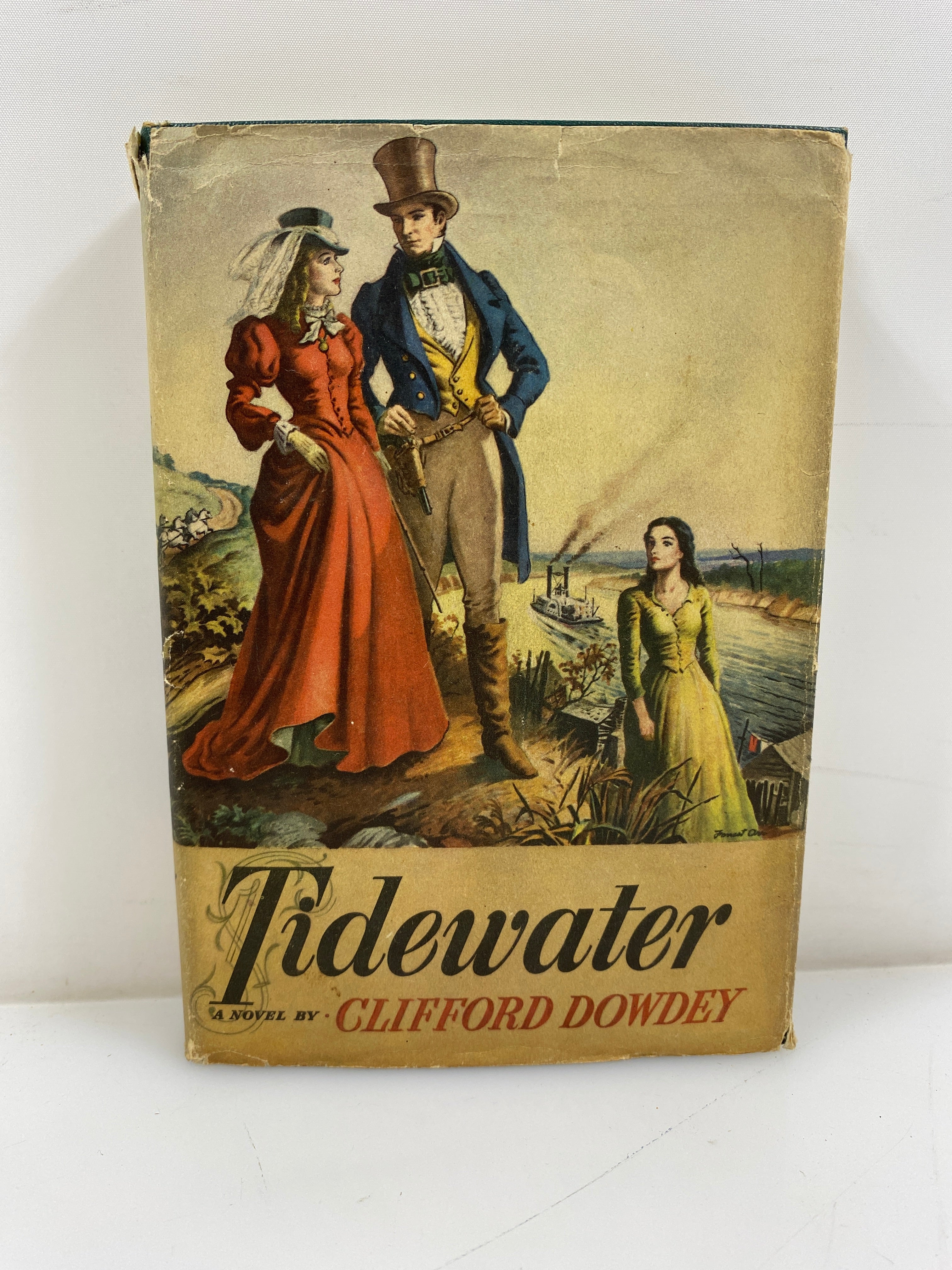 Tidewater by Clifford Dowdey 1943 HCDJ