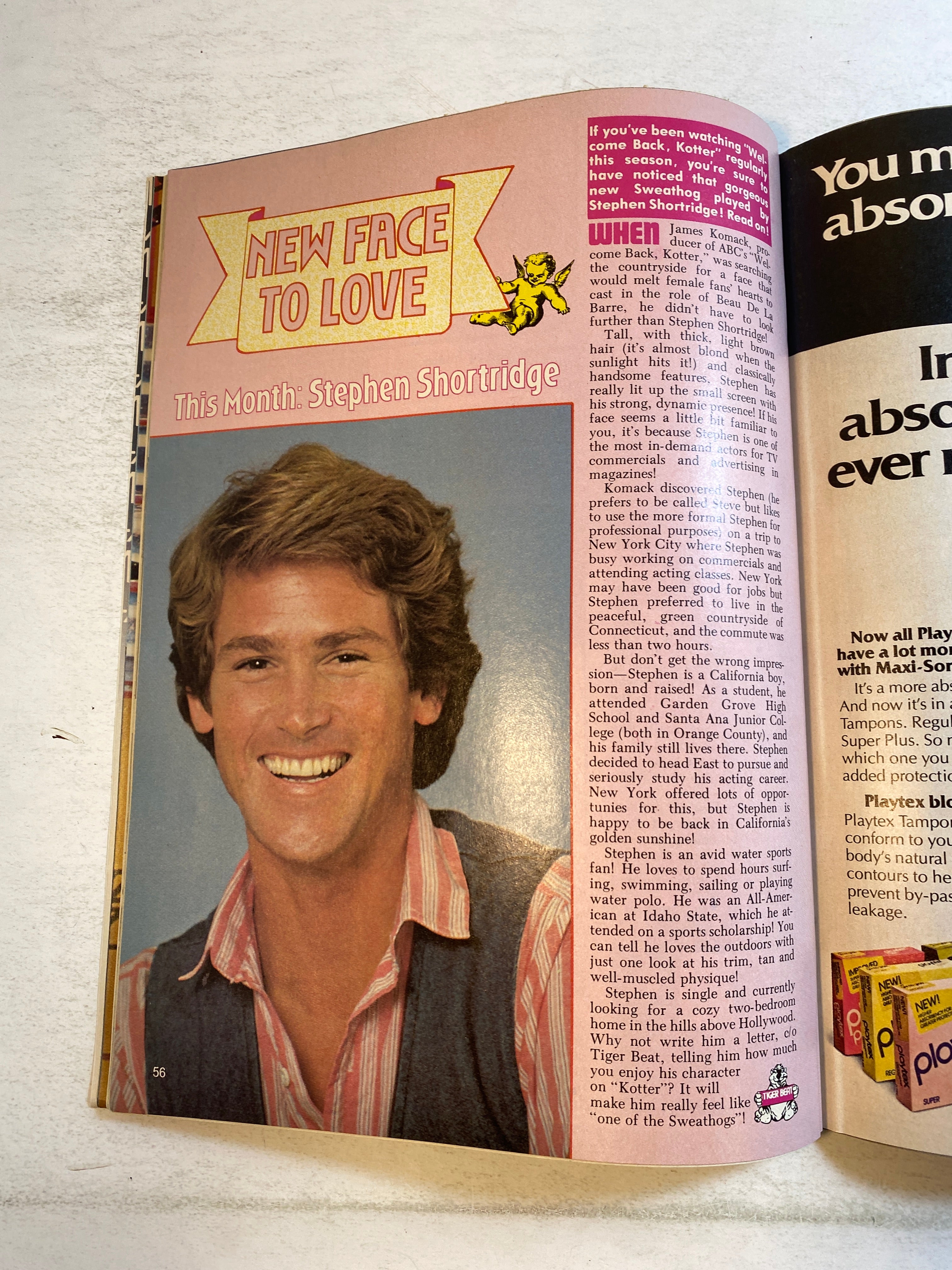 Tiger Beat Magazine December 1978 Shaun Cassidy Scott Baio