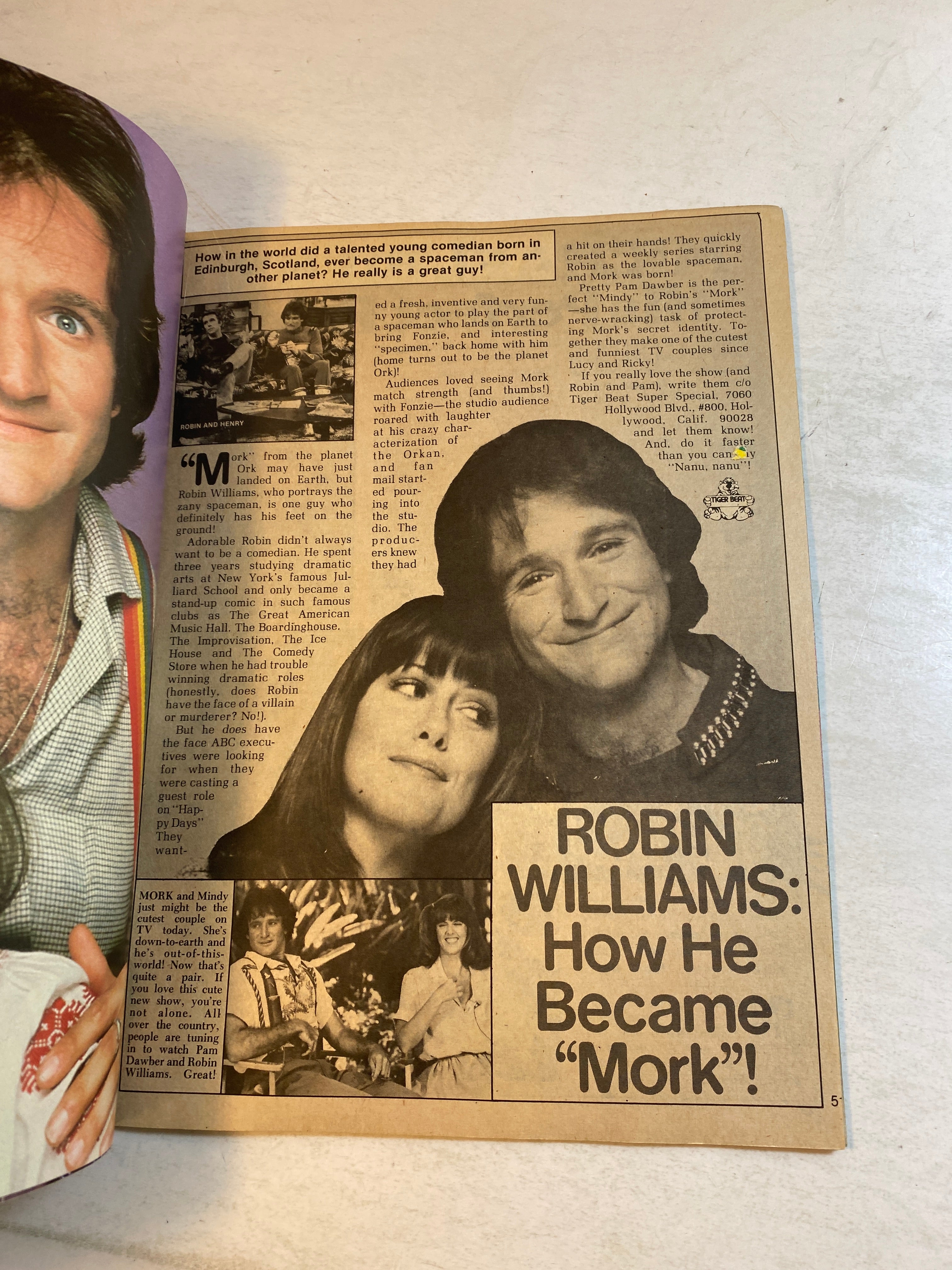 Tiger Beat Special Magazine Dec/Jan 1978 Battlestar Galactica