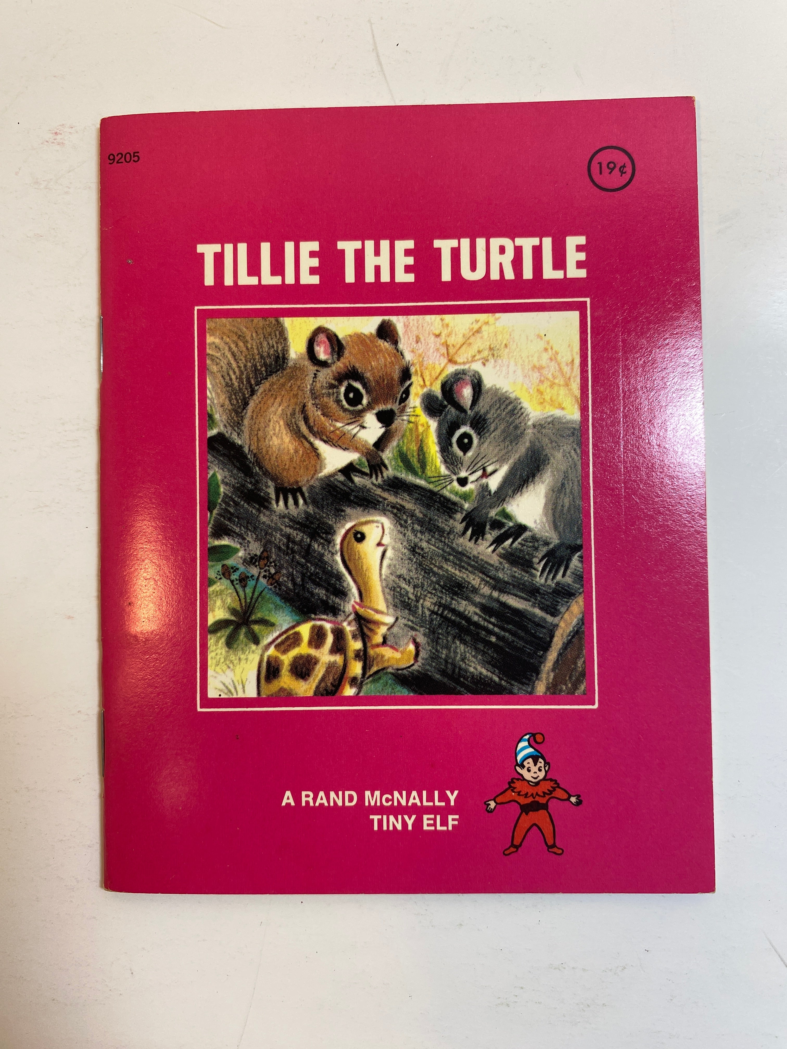 Tillie the Turtle SC Rand McNally Tiny Elf book 1968