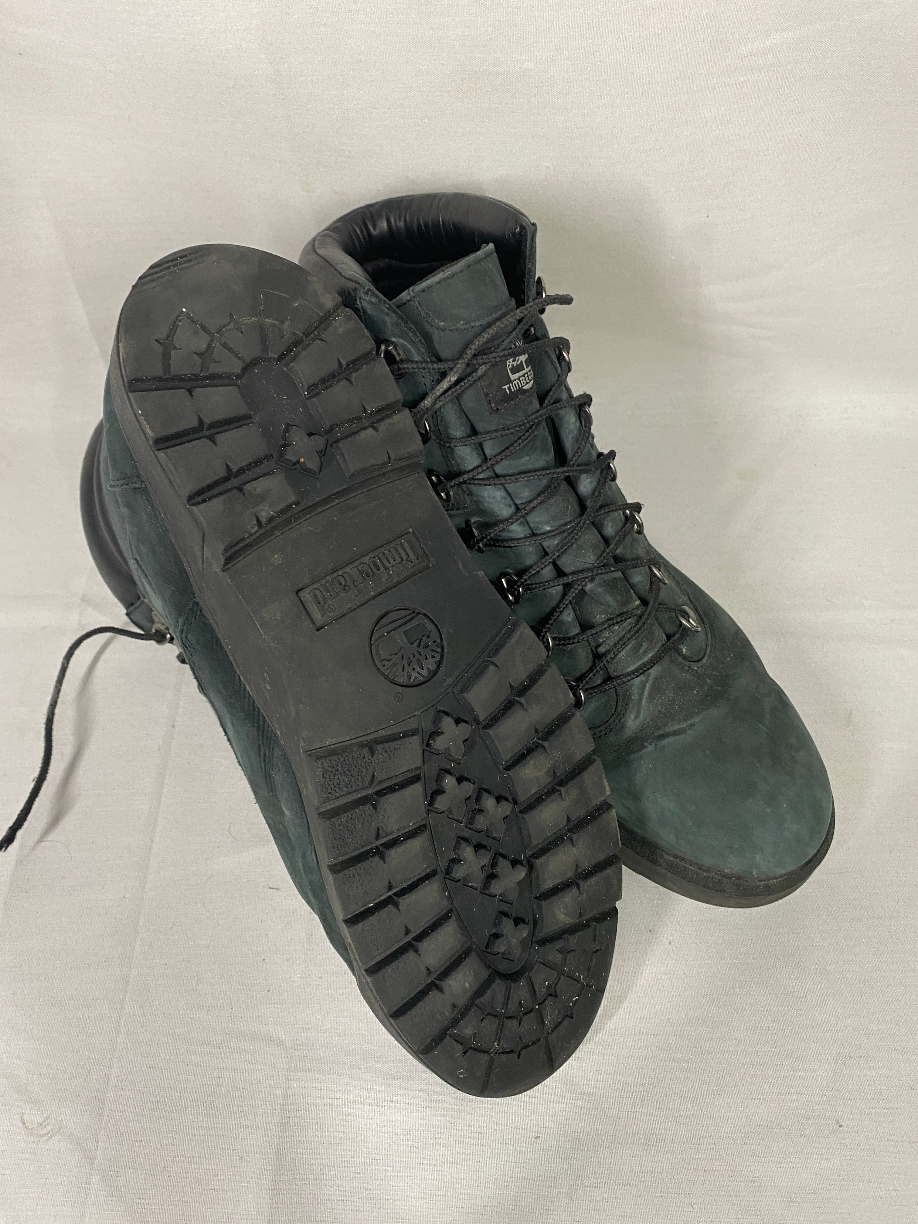 Timberland Dark Green Nubuck Finish 6" Waterproof Field Boot Men's Size 12