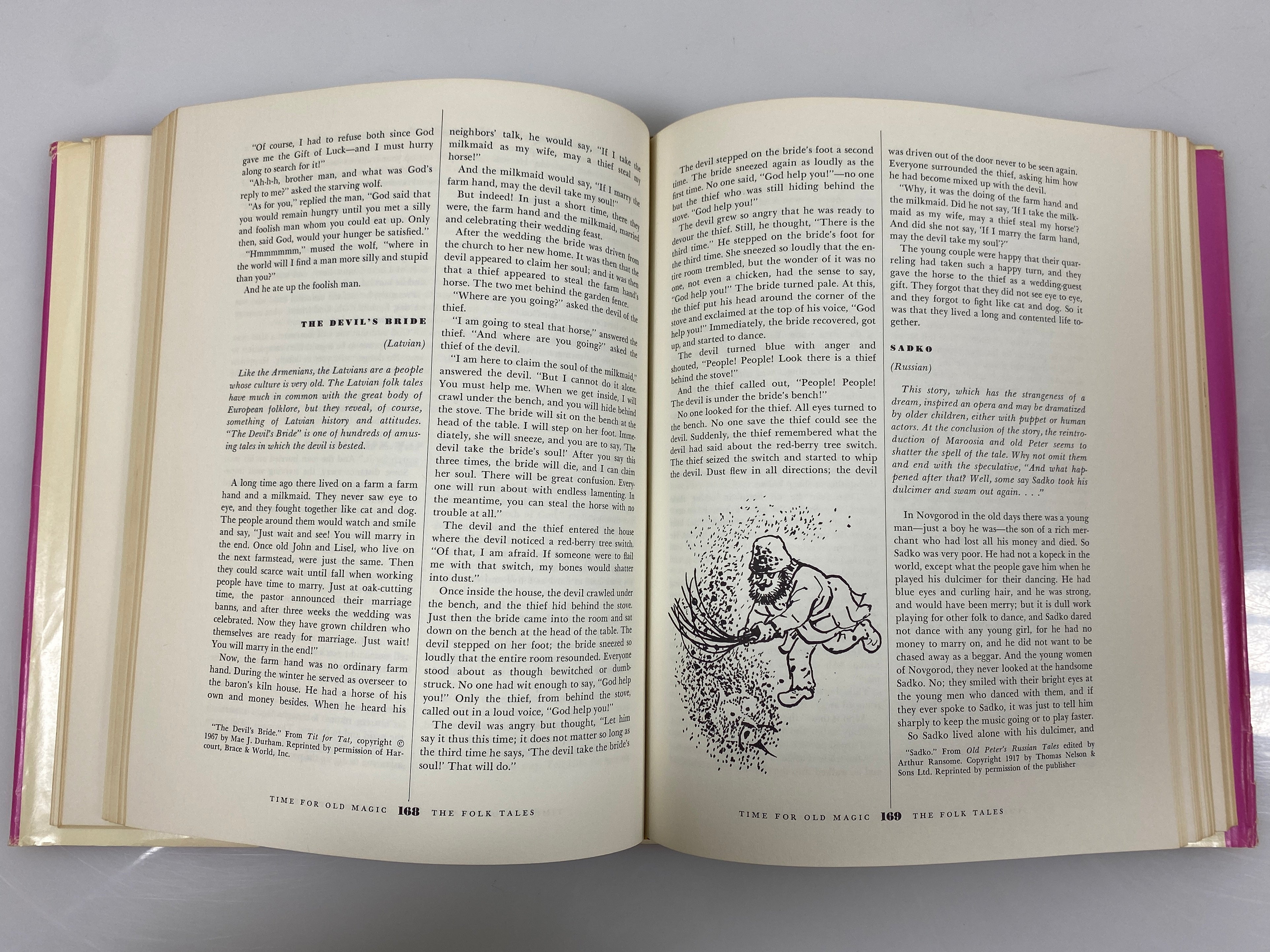 Time for Old Magic by Arbuthnot/Taylor 1970 Myths & Fairy Tales HC DJ