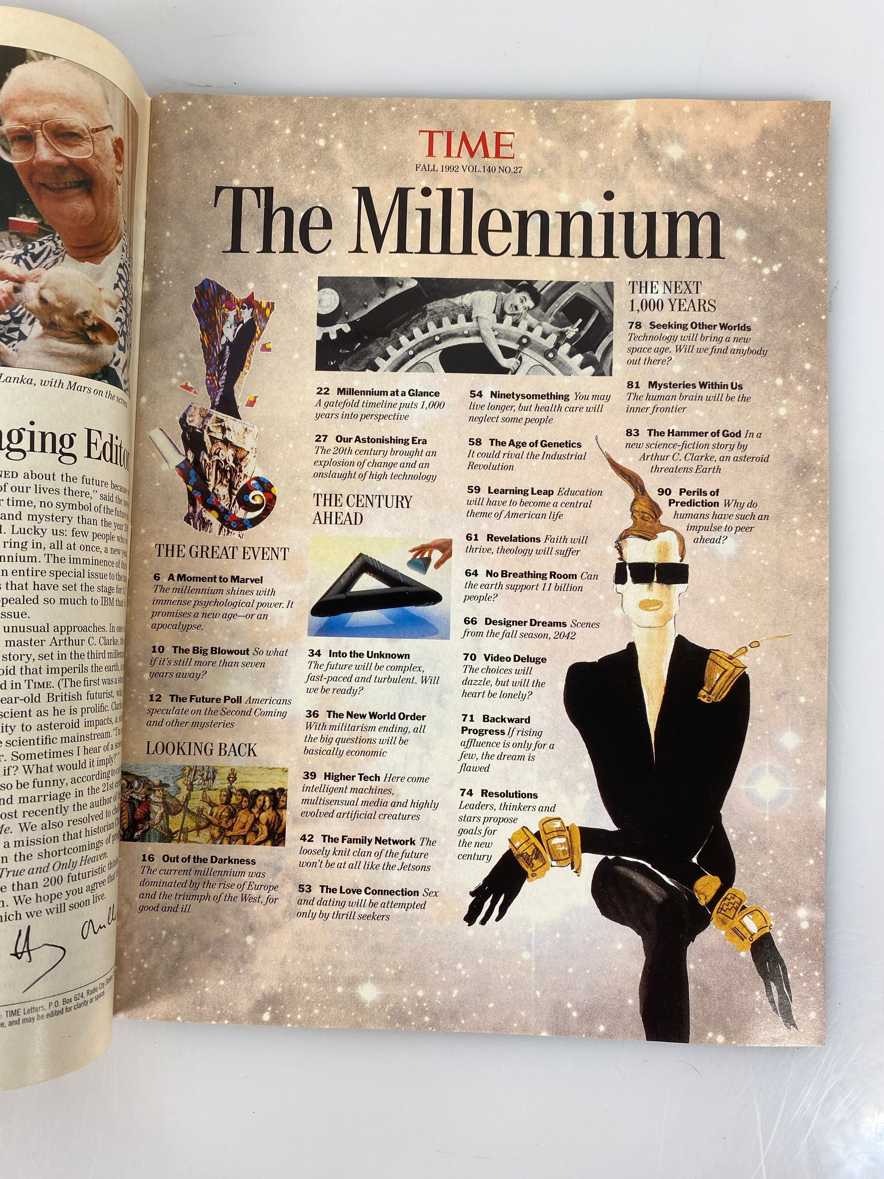 Time Magazine Fall 1992 Beyond the Year 2000 Issue