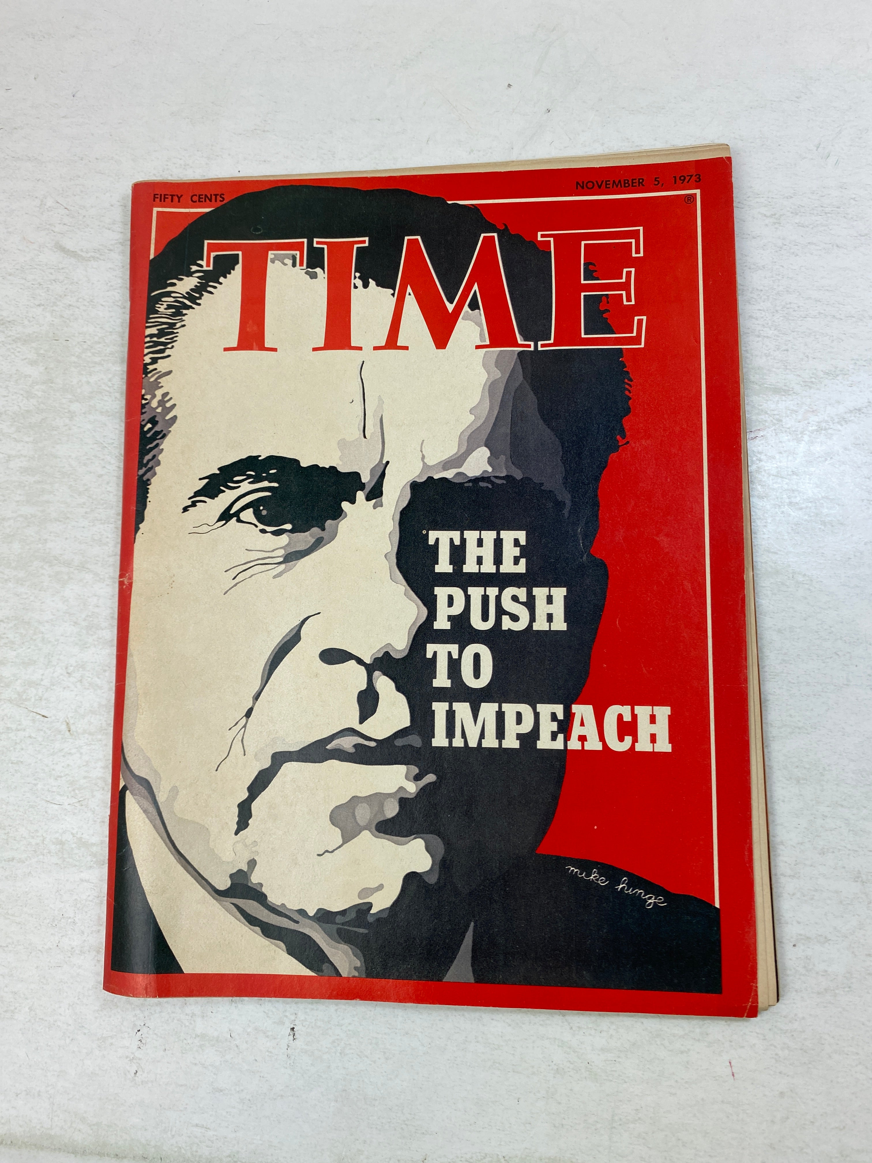 Time Magazine Richard Nixon Impeachment November 1973
