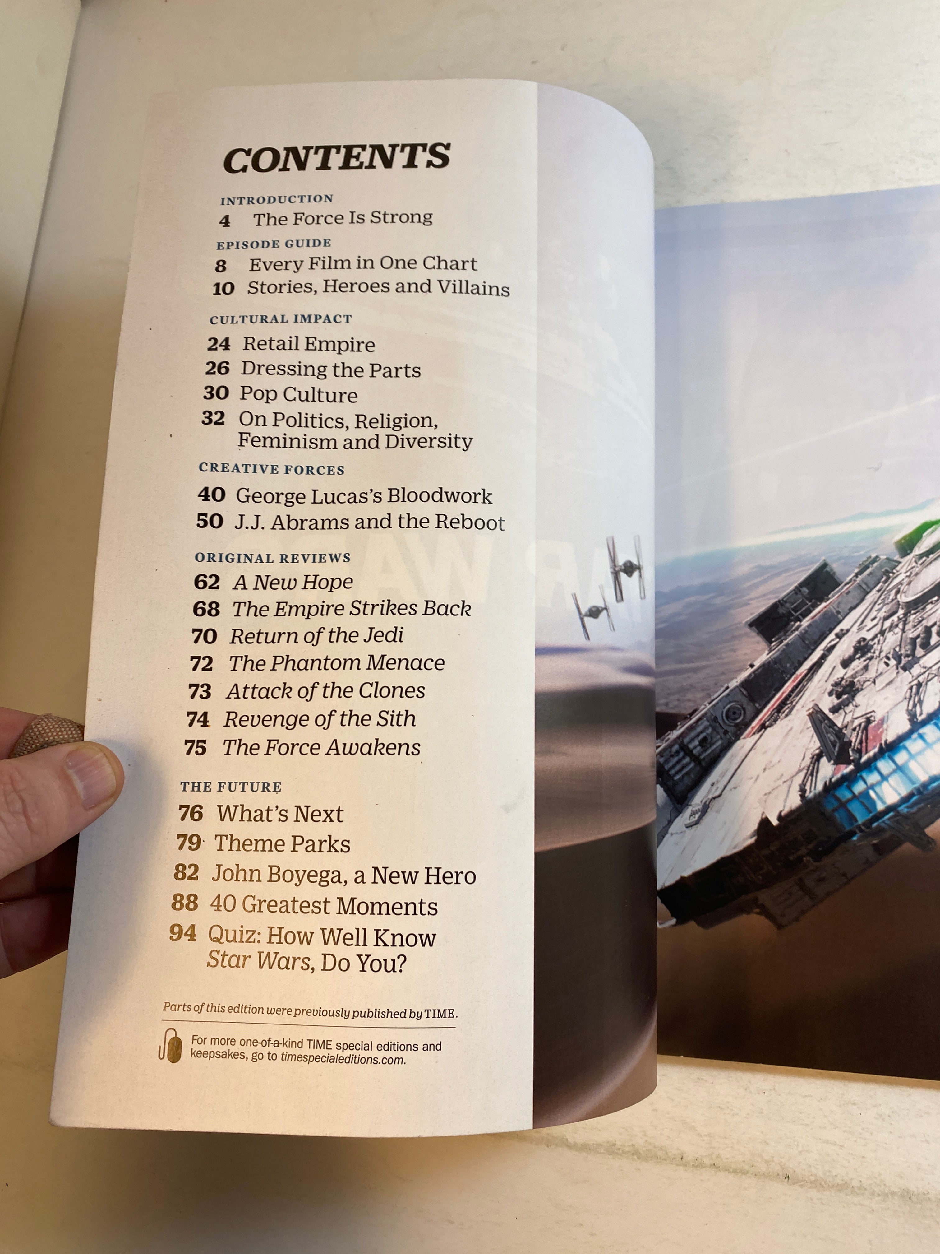 Time Special Edition Star Wars 2018