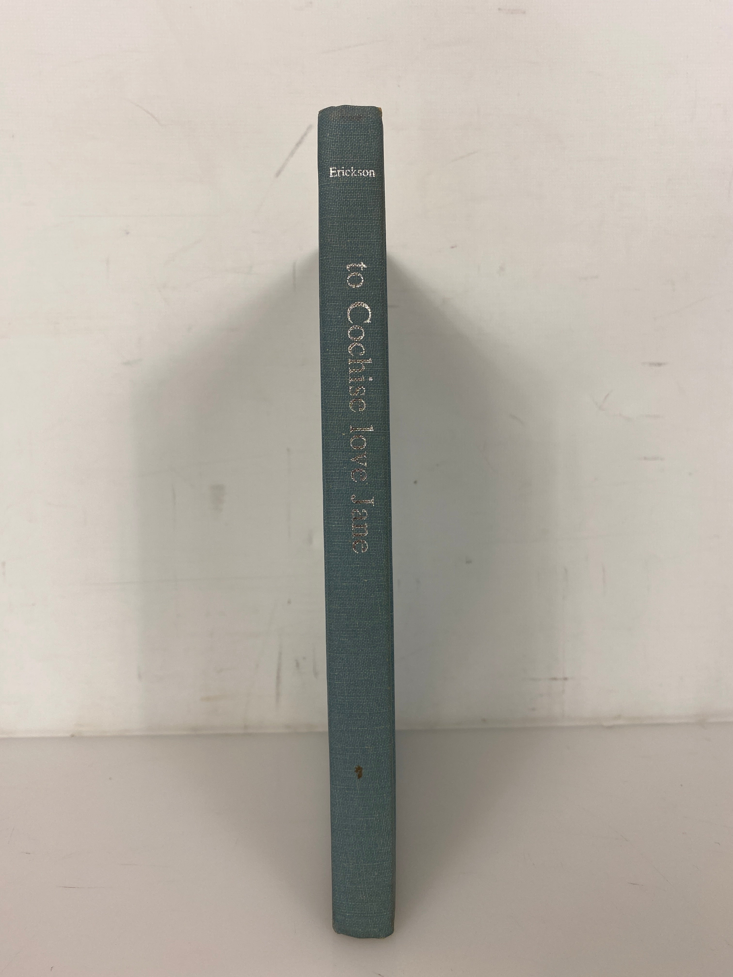 To Cochise Love Jane by I. Erickson Self-Published and Undated HC