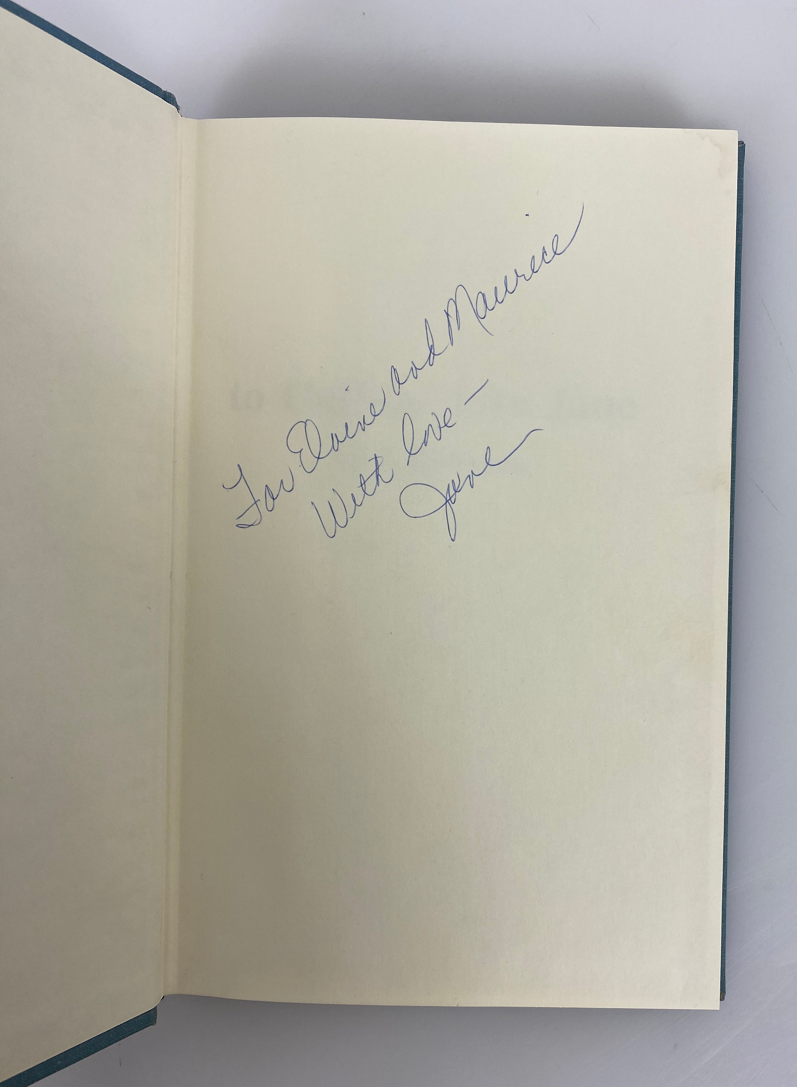 To Cochise Love Jane by I. Erickson Self-Published and Undated HC