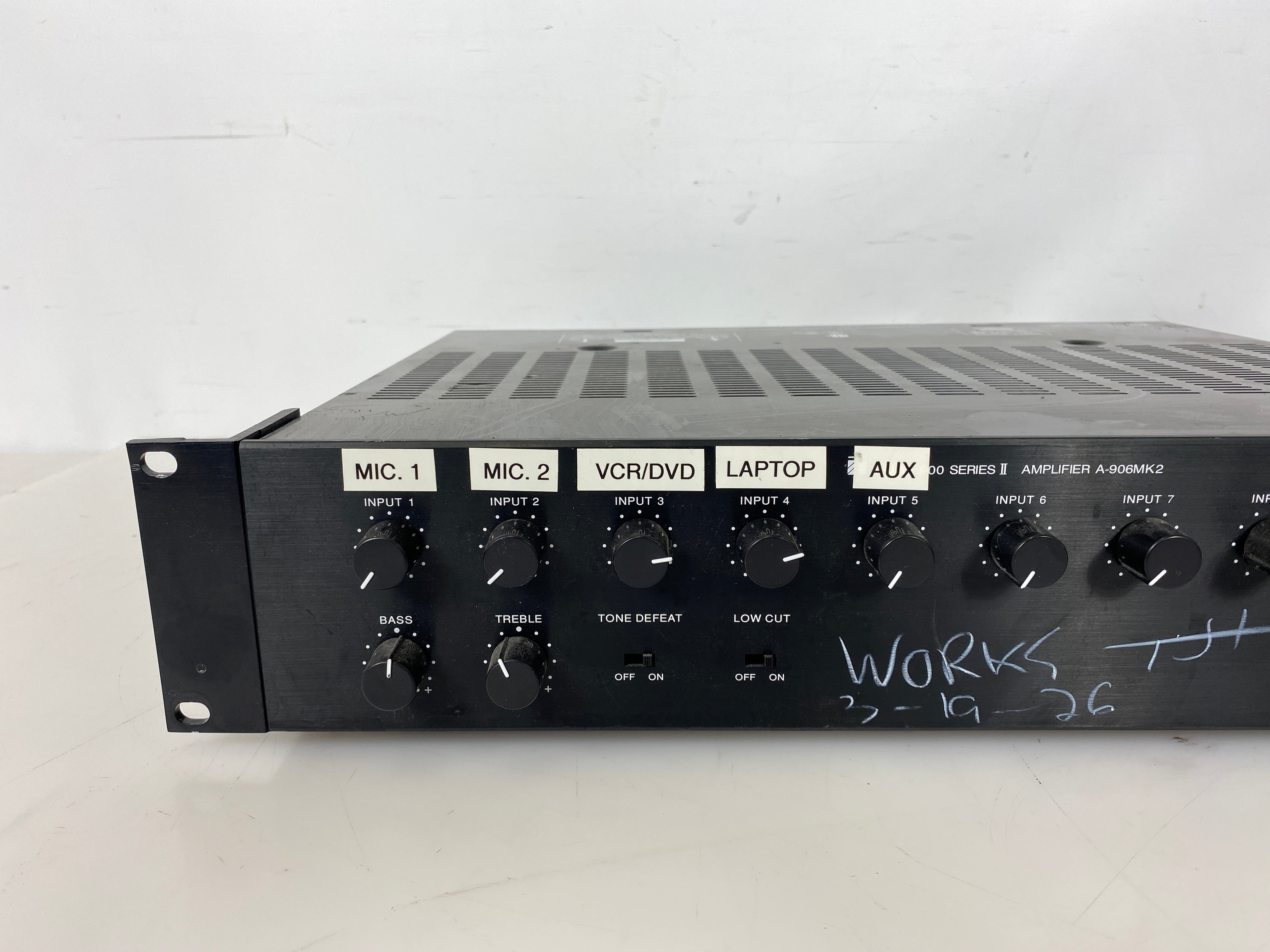 Toa Electronics A-906MK2 60W 8-Channel Modular Amplifier