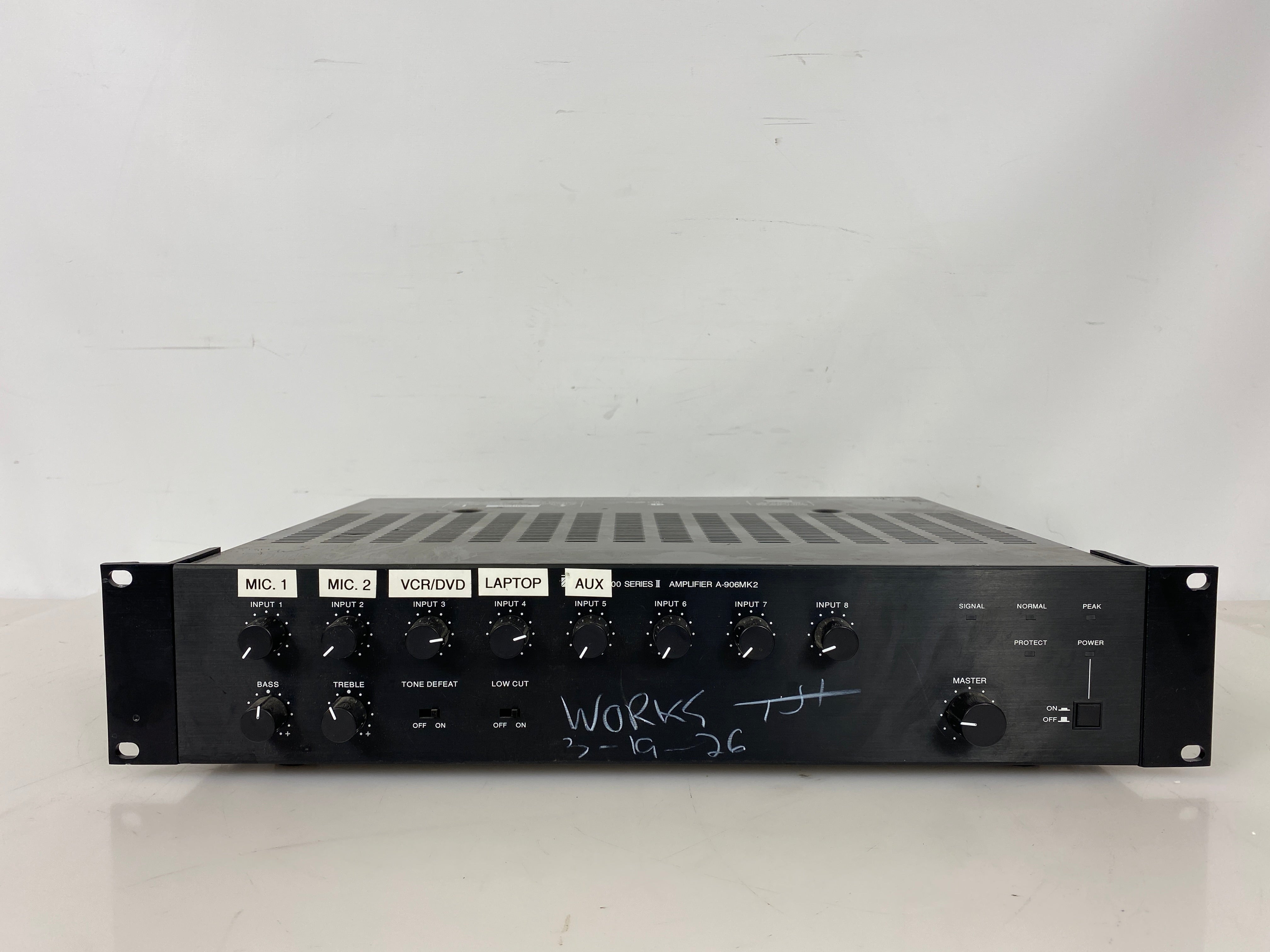 Toa Electronics A-906MK2 60W 8-Channel Modular Amplifier