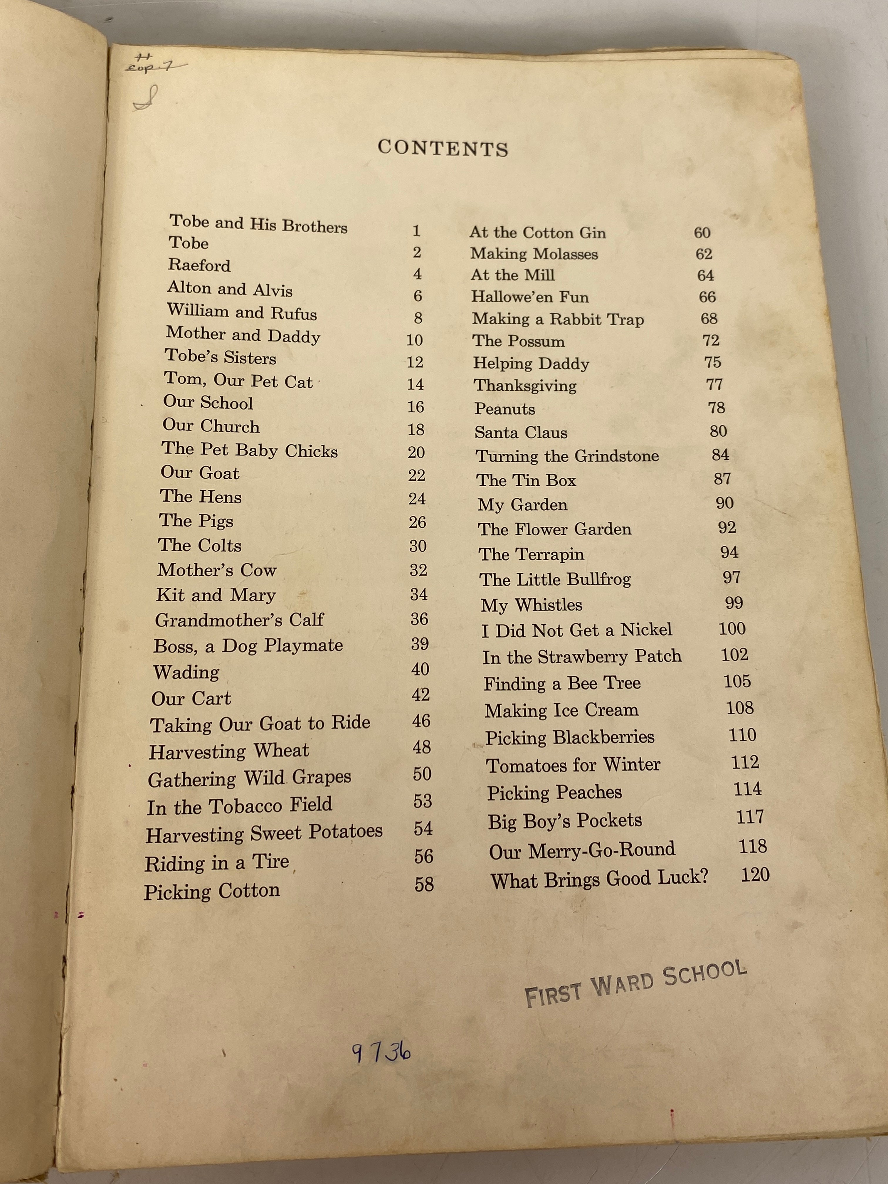 Tobe by Stella Gentry Sharpe 1939 2nd Print HC Ex-Library