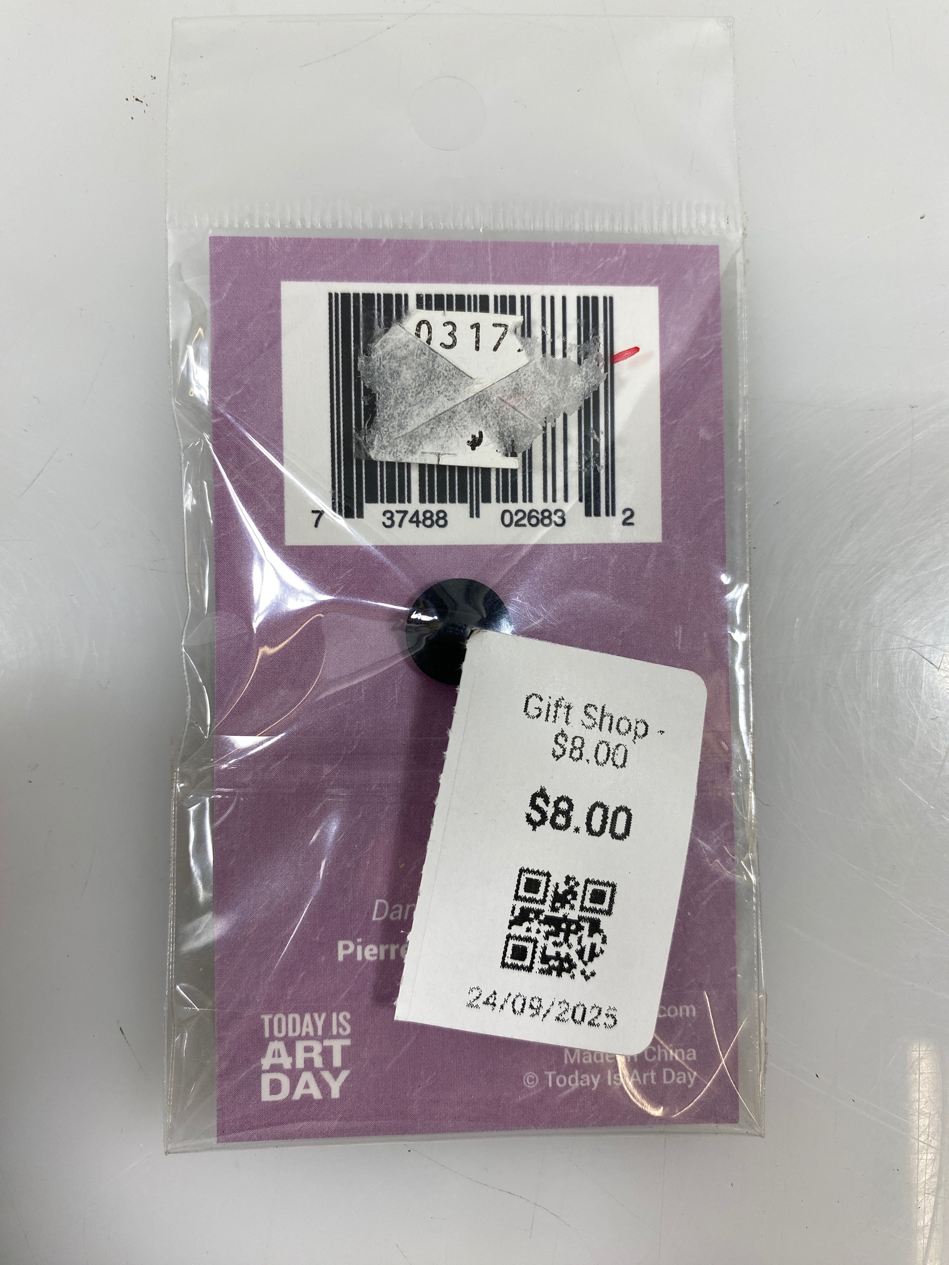 Today Is Art Day Pierre-Auguste Renoir Enamel Pin
