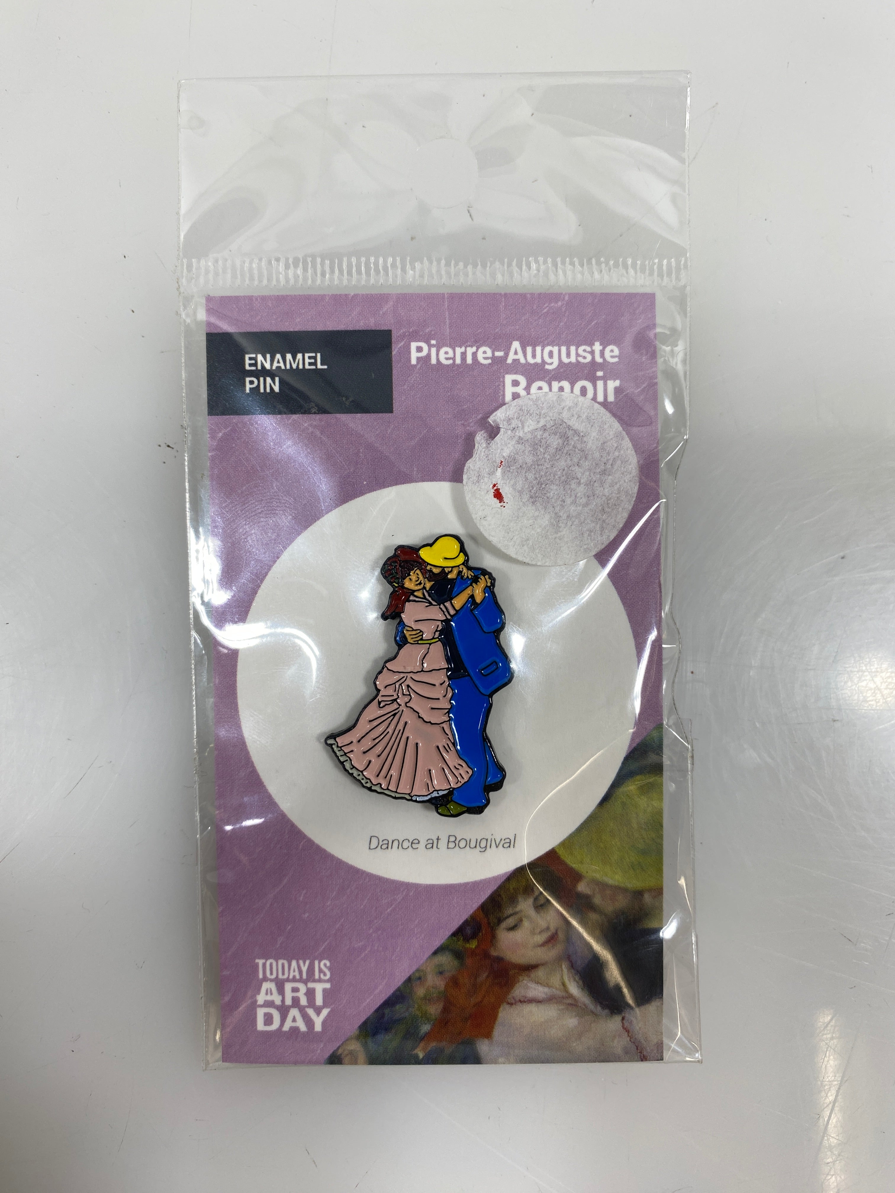Today Is Art Day Pierre-Auguste Renoir Enamel Pin