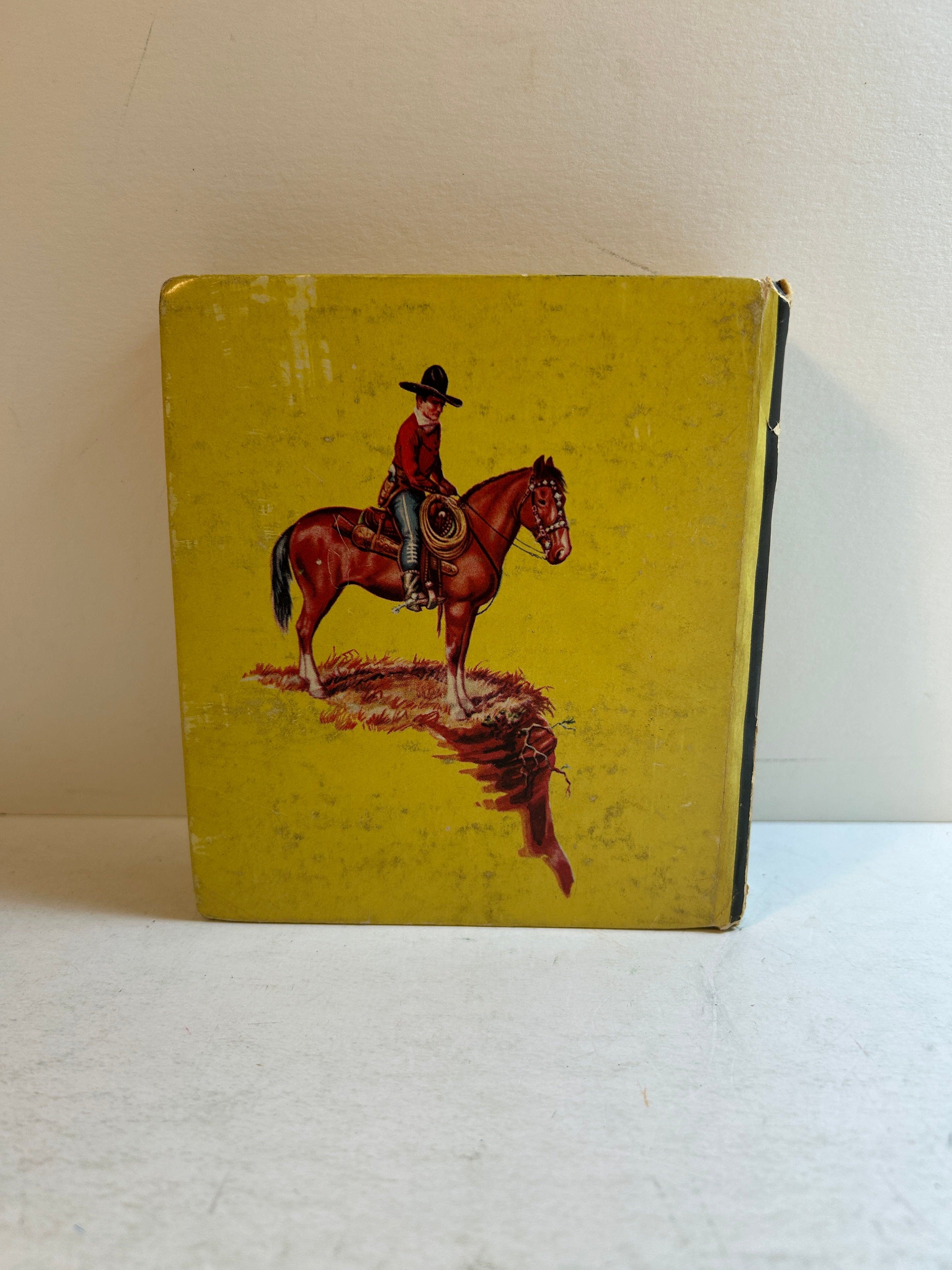 Tom Mix Plays a Lone Hand by Wilton West Ill Hal Arbo 1935 Whitman  HC