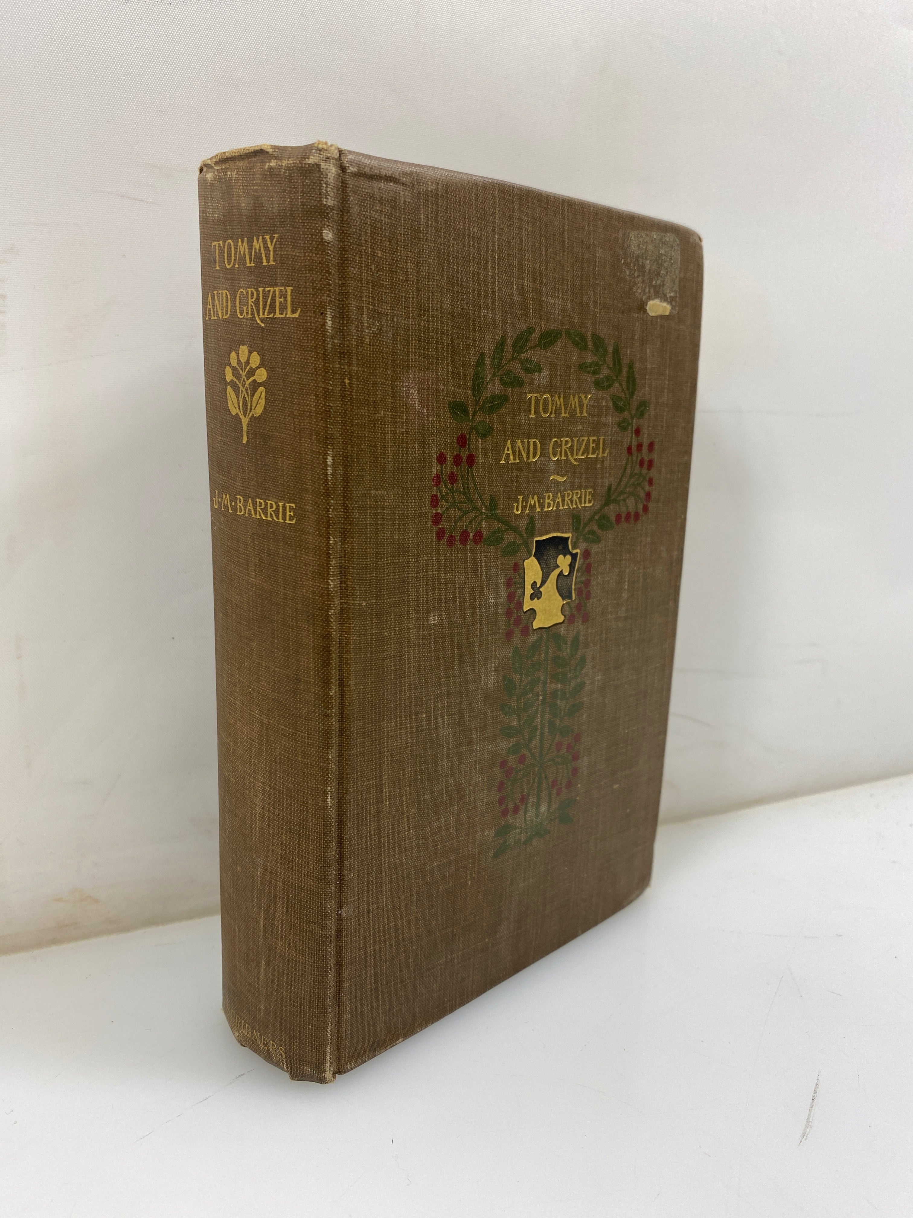 Tommy and Grizel James Barrie 1900 HC