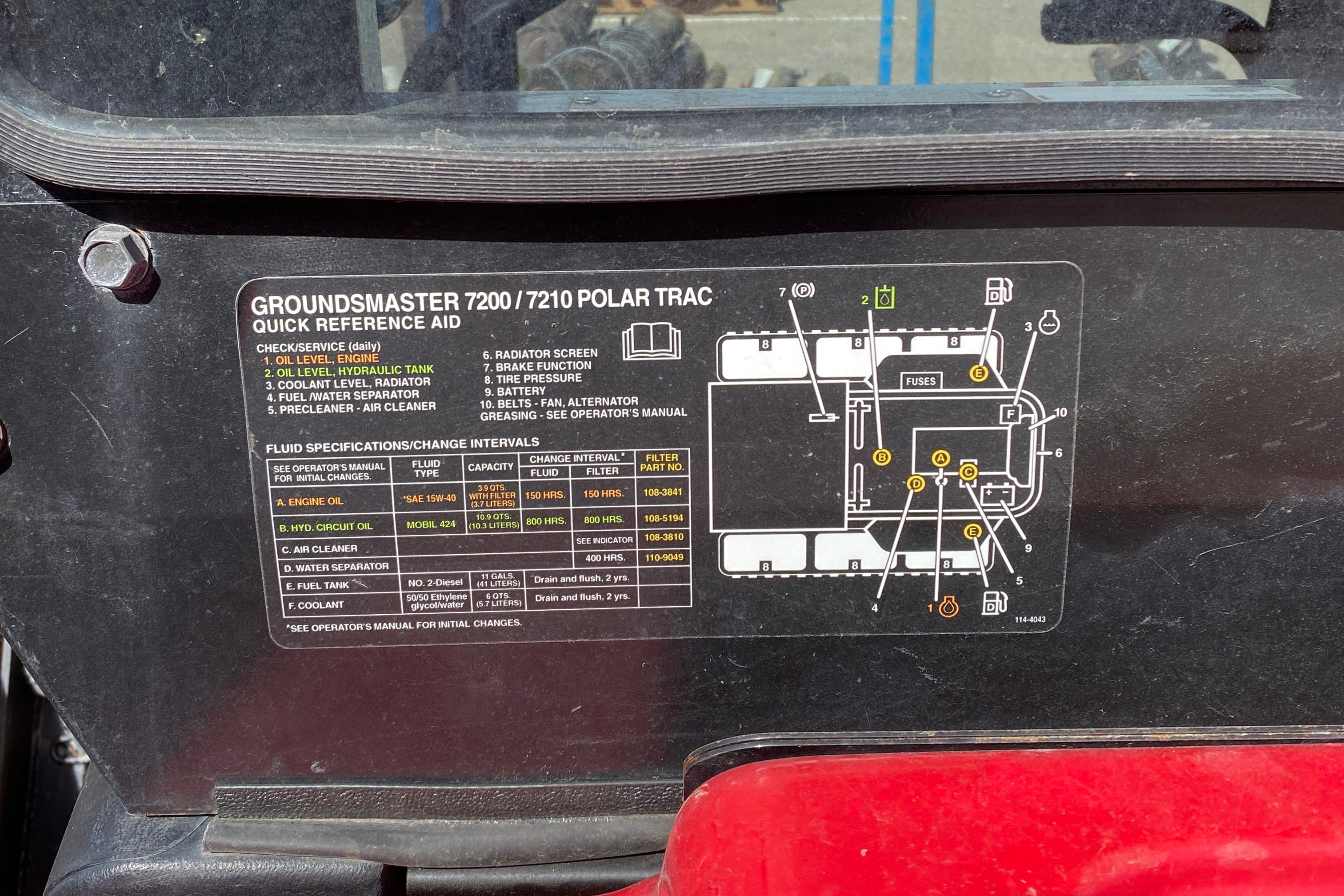 Toro Groundmaster #7210 Polar Trac w/ Accessories #1