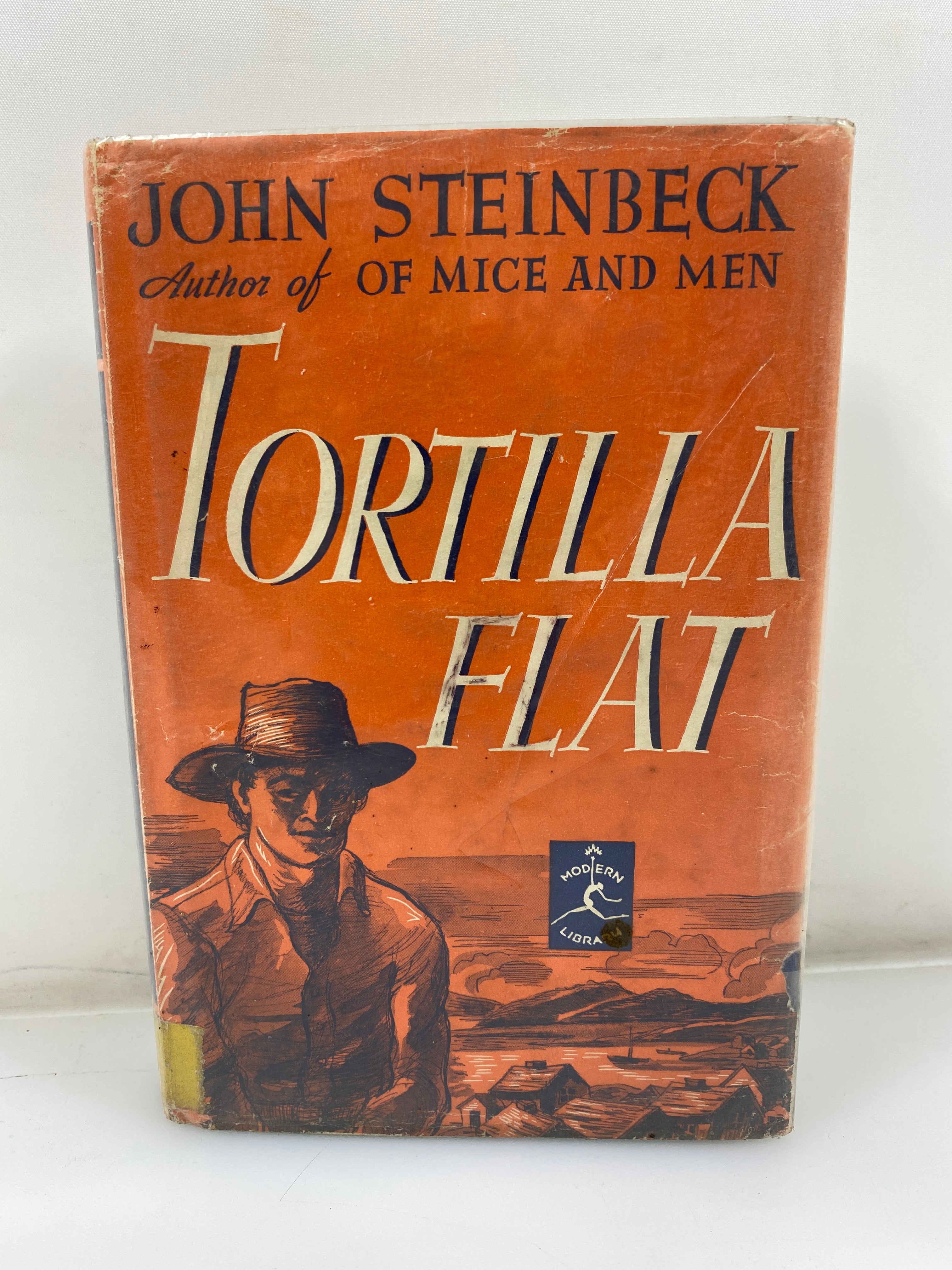 Tortilla Flat by John Steinbeck Modern Library Ex-library 1937 HCDJ
