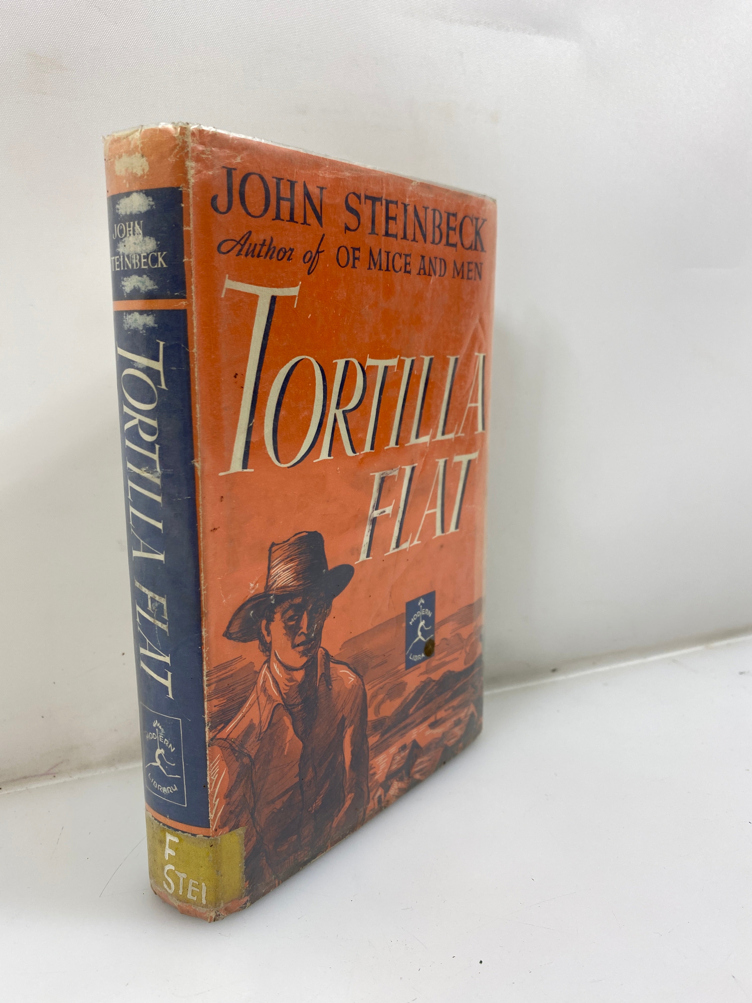 Tortilla Flat by John Steinbeck Modern Library Ex-library 1937 HCDJ