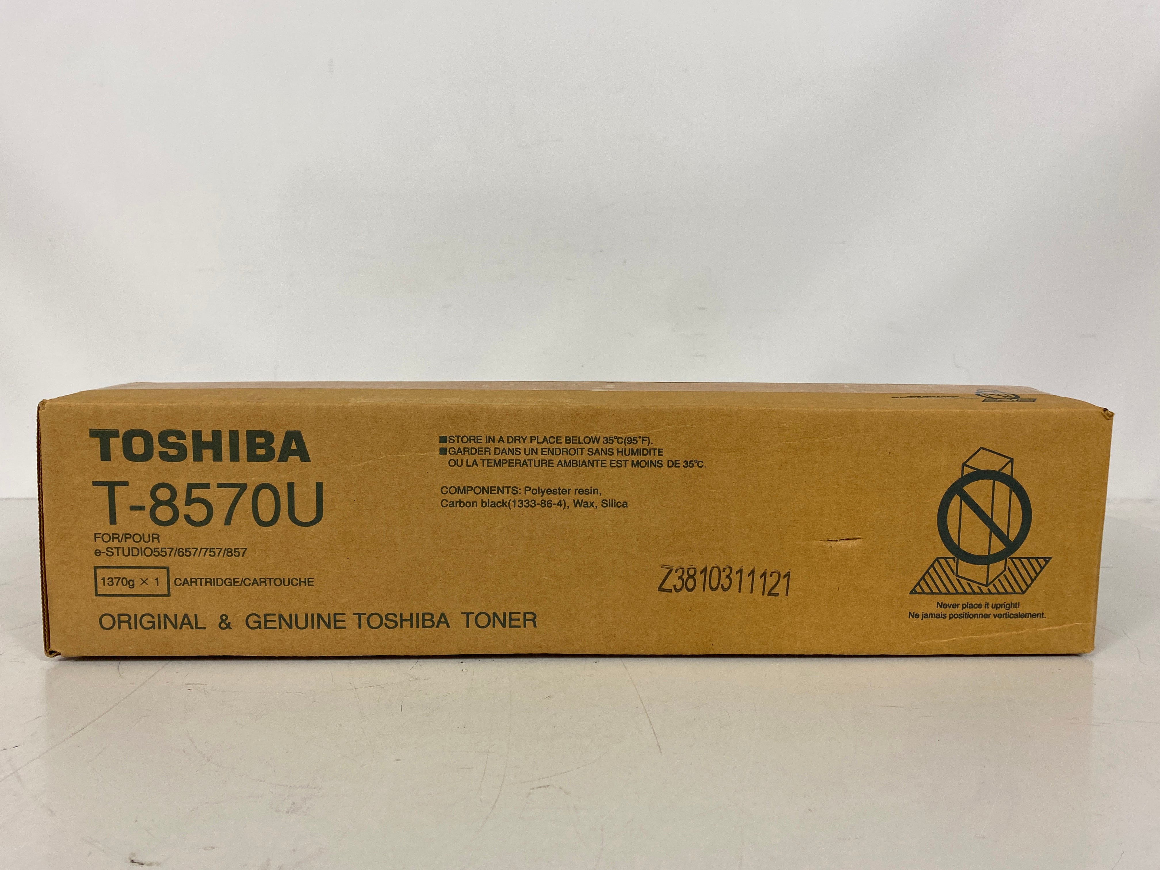 Toshiba T-8570U Black Toner Cartridge
