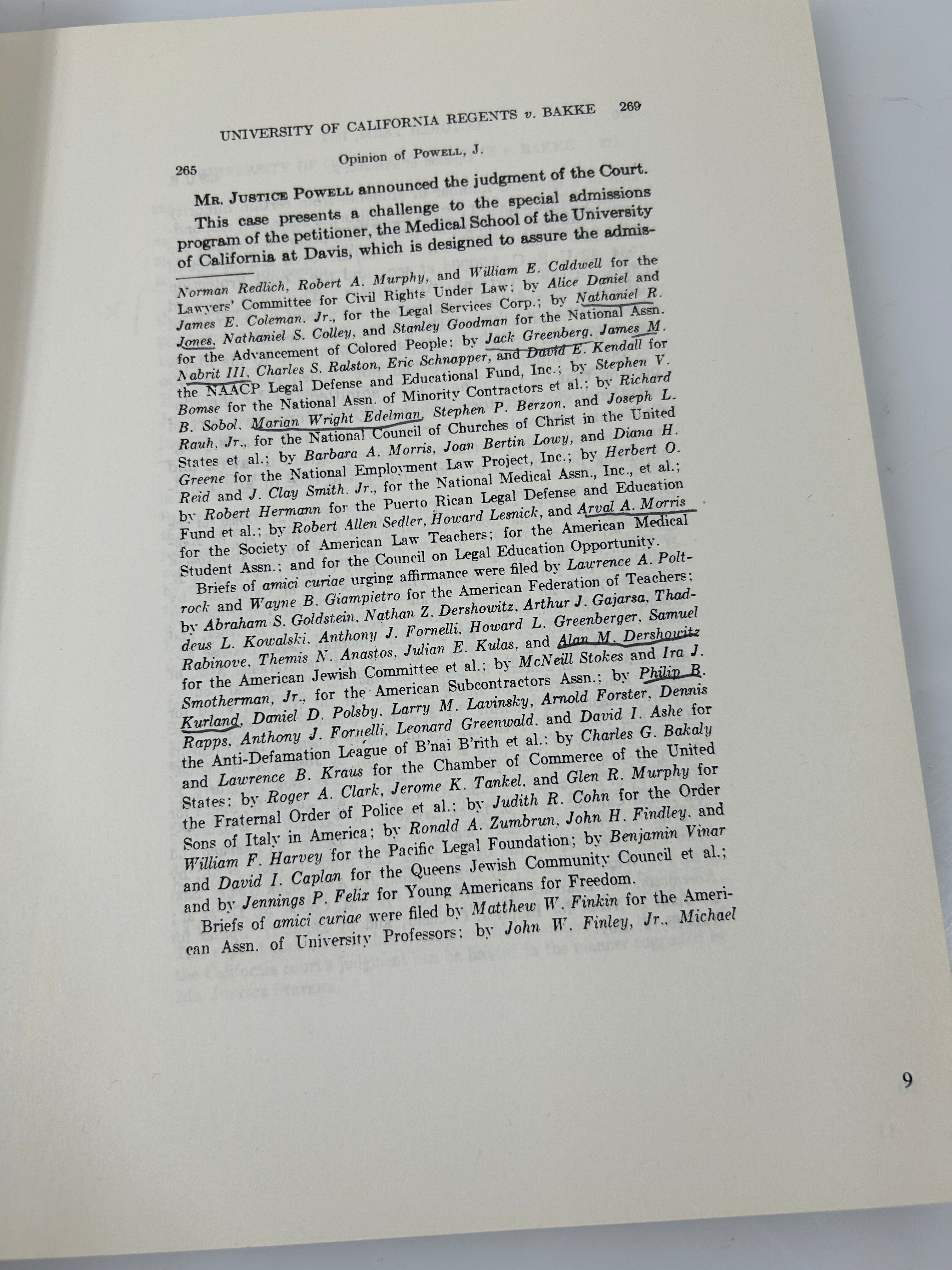 Toward an Understanding of Bakke May 1979 US Commission on Civil Rights SC