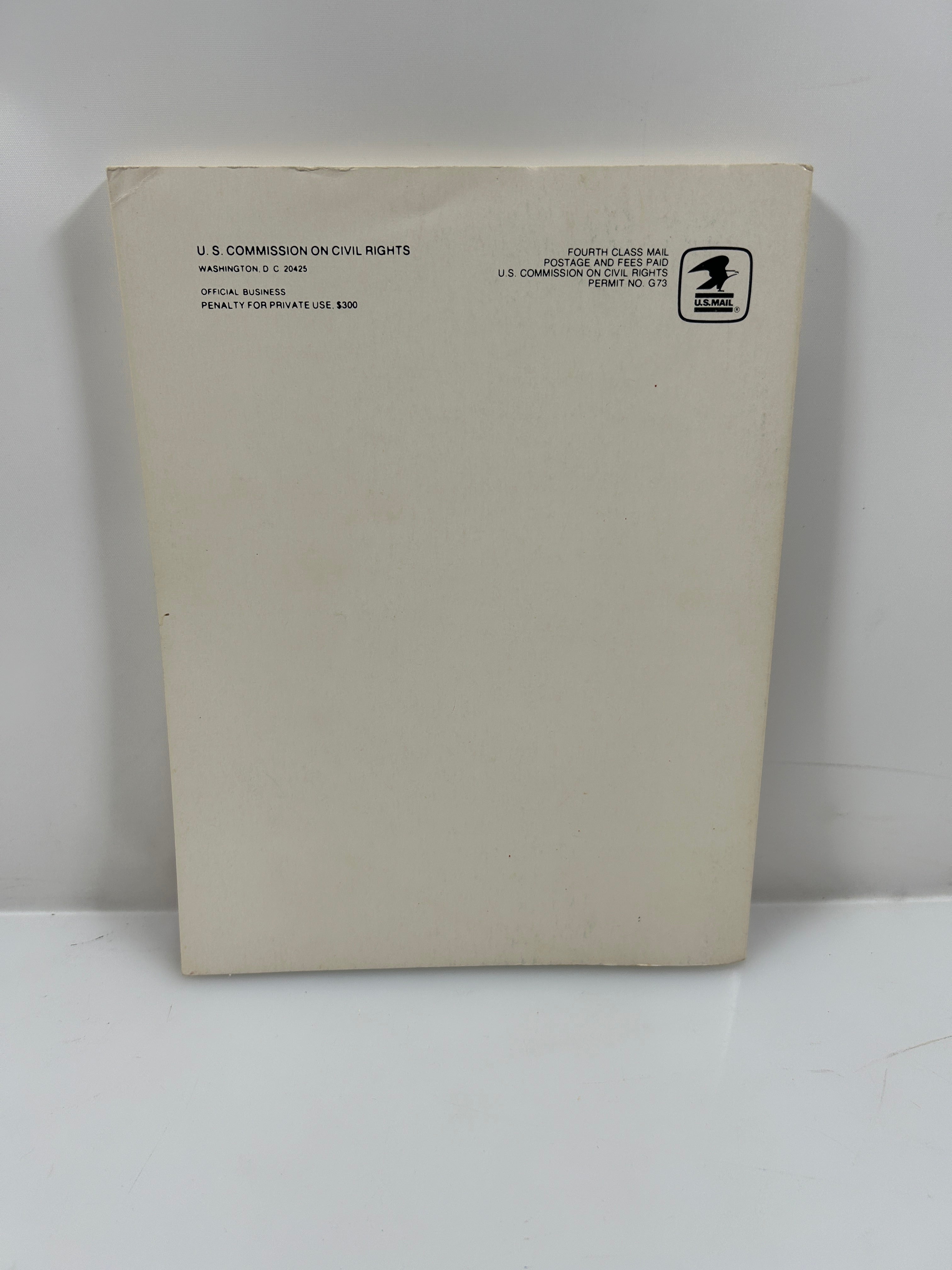 Toward an Understanding of Bakke May 1979 US Commission on Civil Rights SC