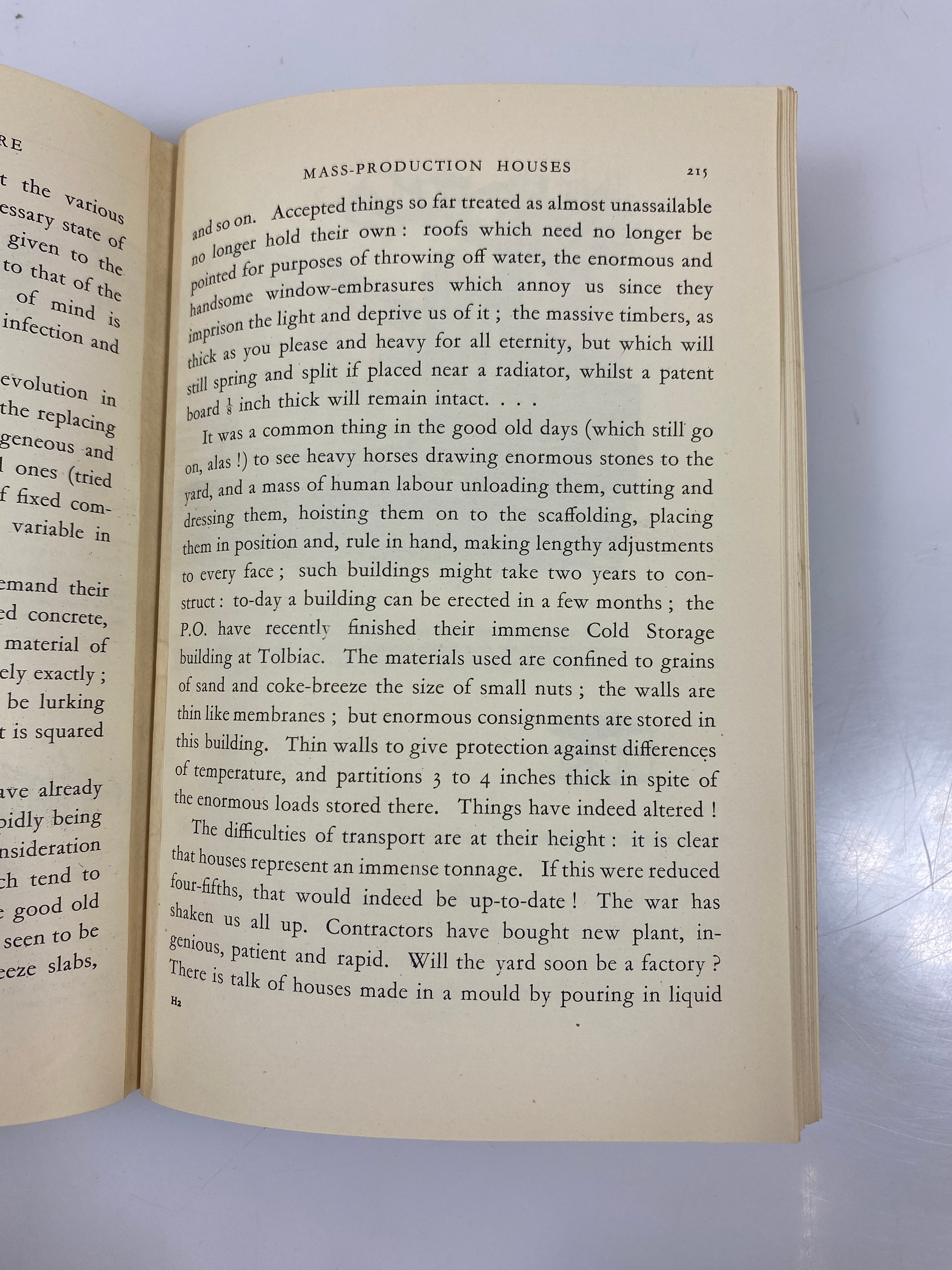 Towards a New Architecture by Le Corbusier 1952 HC