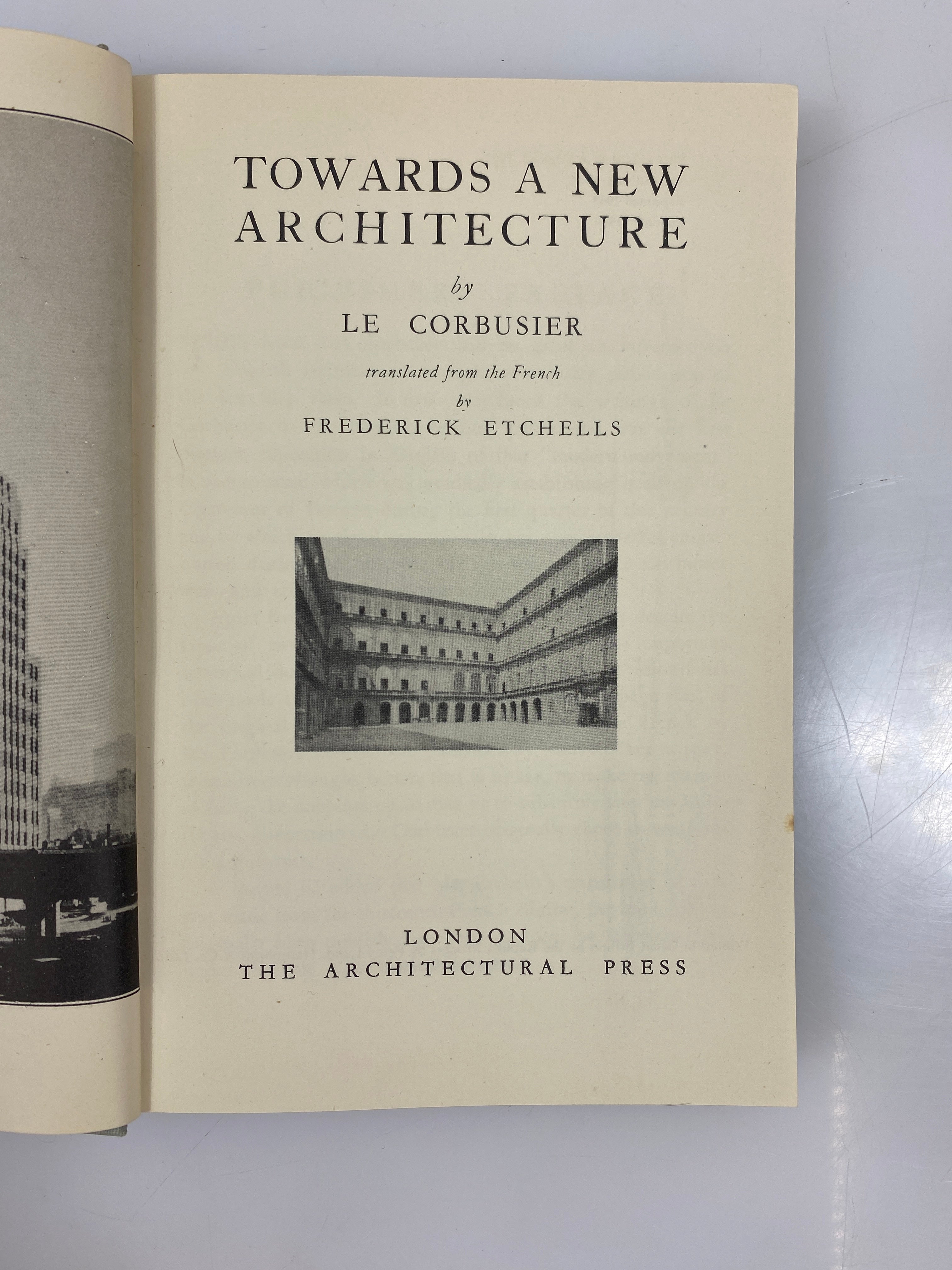 Towards a New Architecture by Le Corbusier 1952 HC