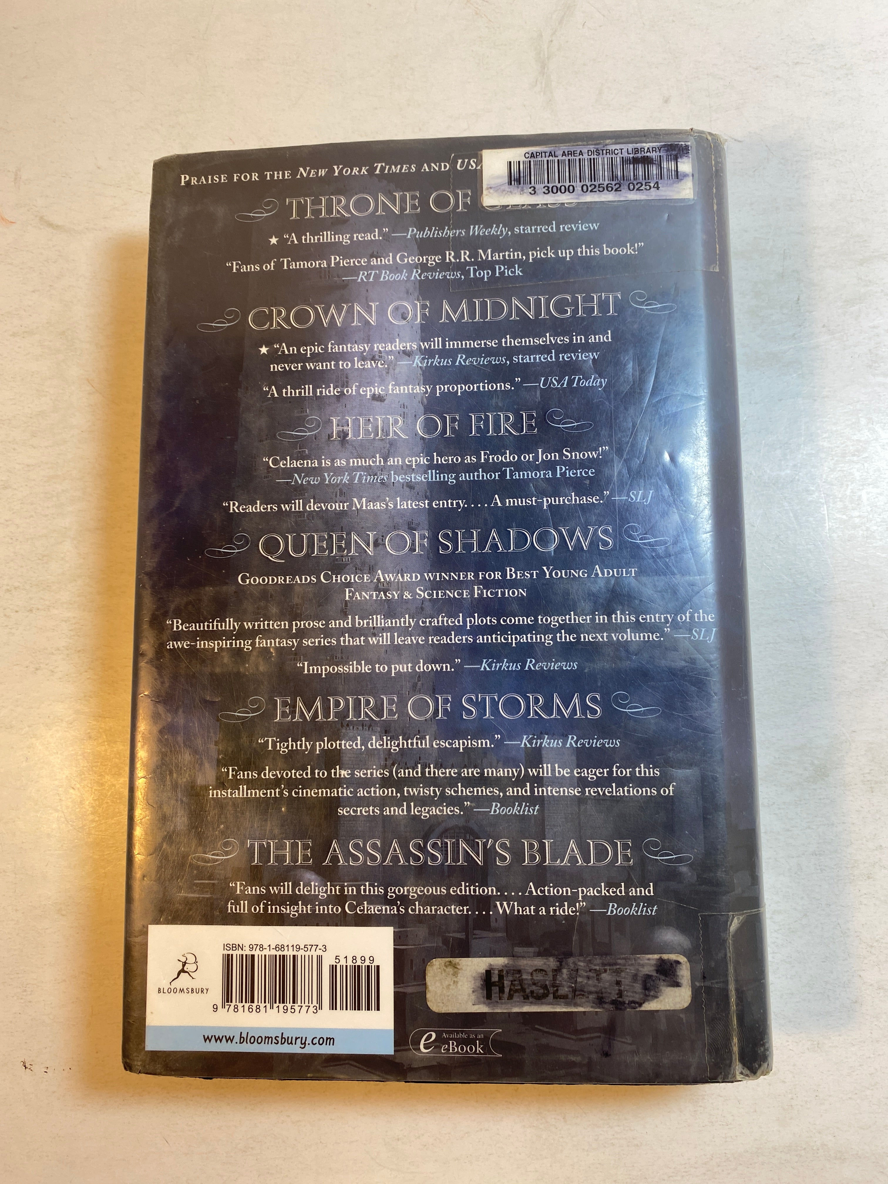 Tower of Dawn by Sarah Maas 2017 Ex-Lib HCDJ