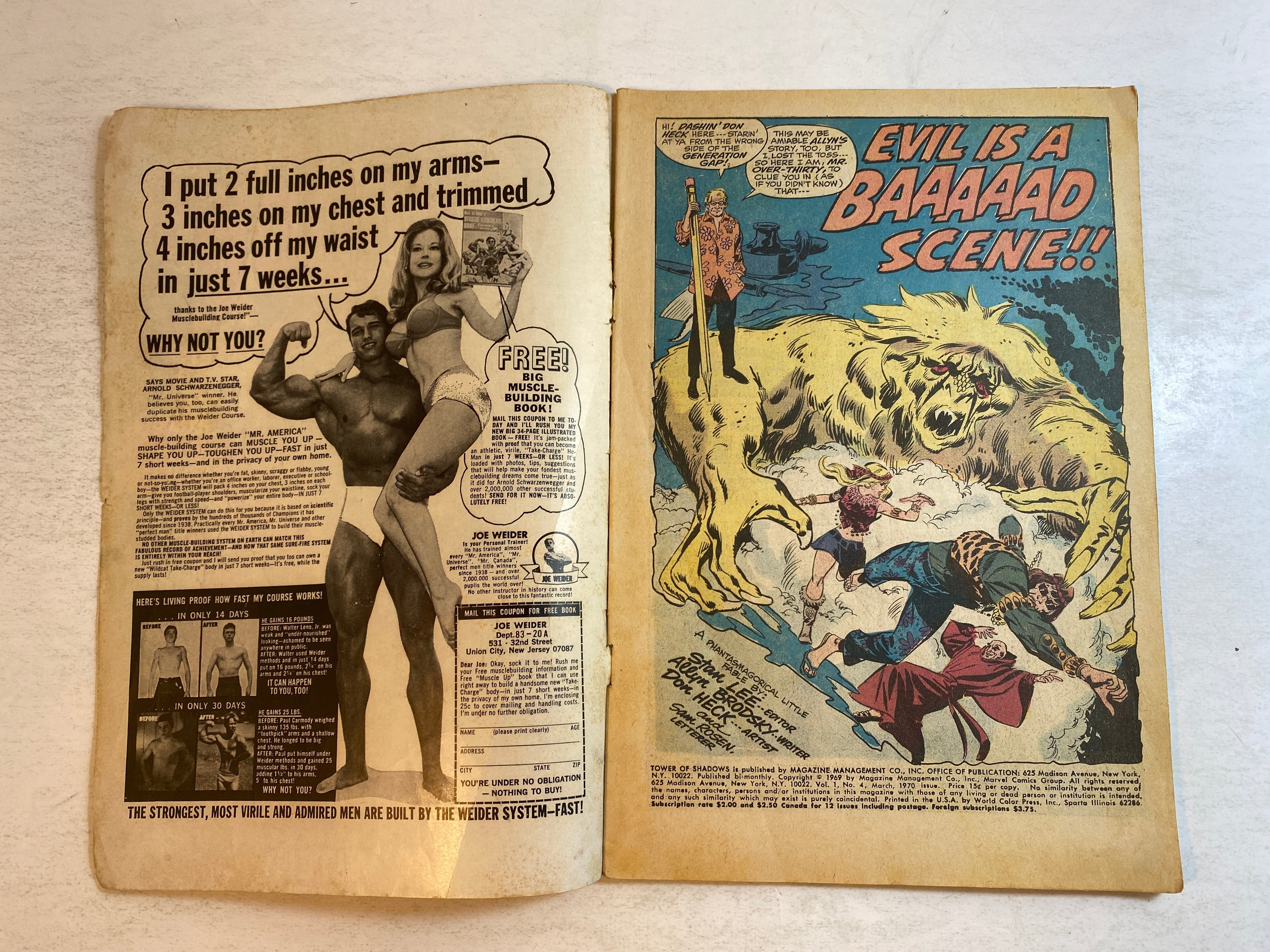 Tower of Shadows #4 Marvel Comics 1970