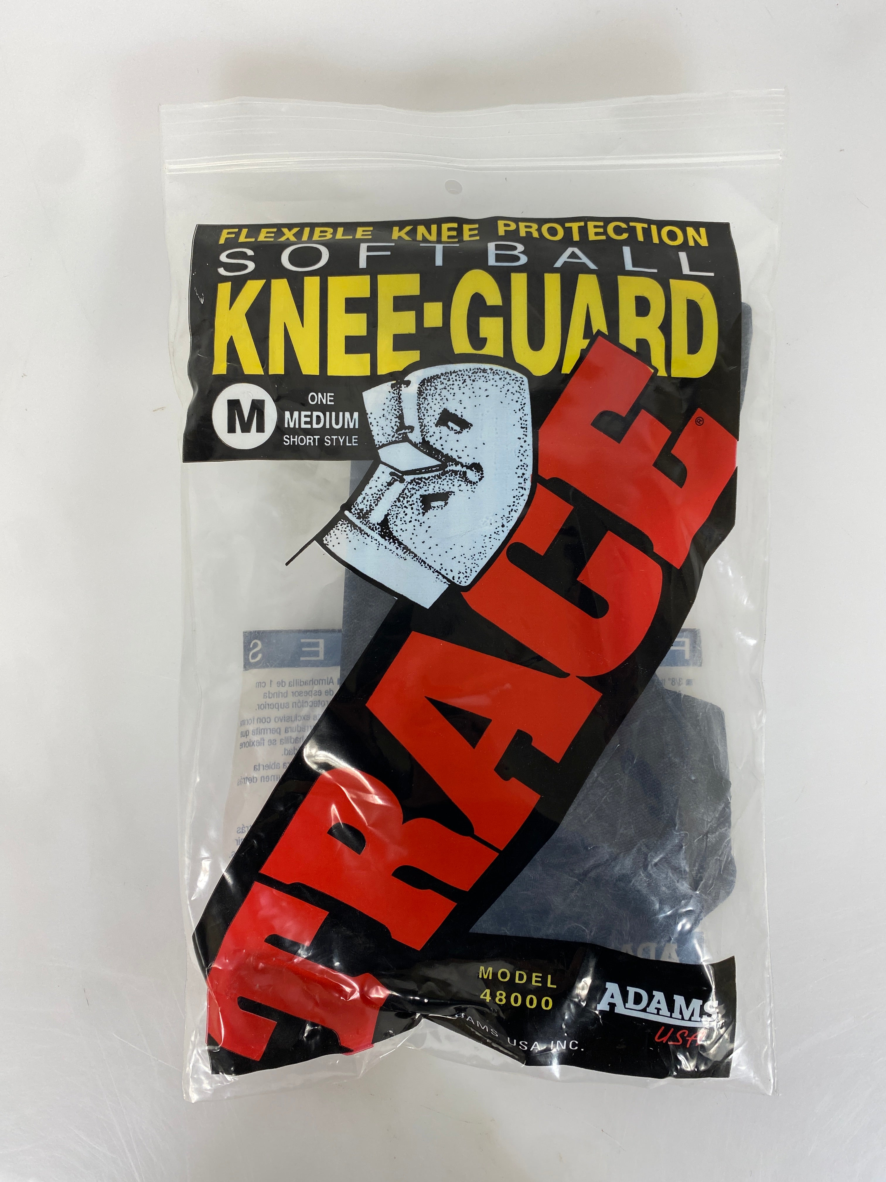 Trace Softball Flexible Knee Guard Protection Short Style Adult Size M *NEW*