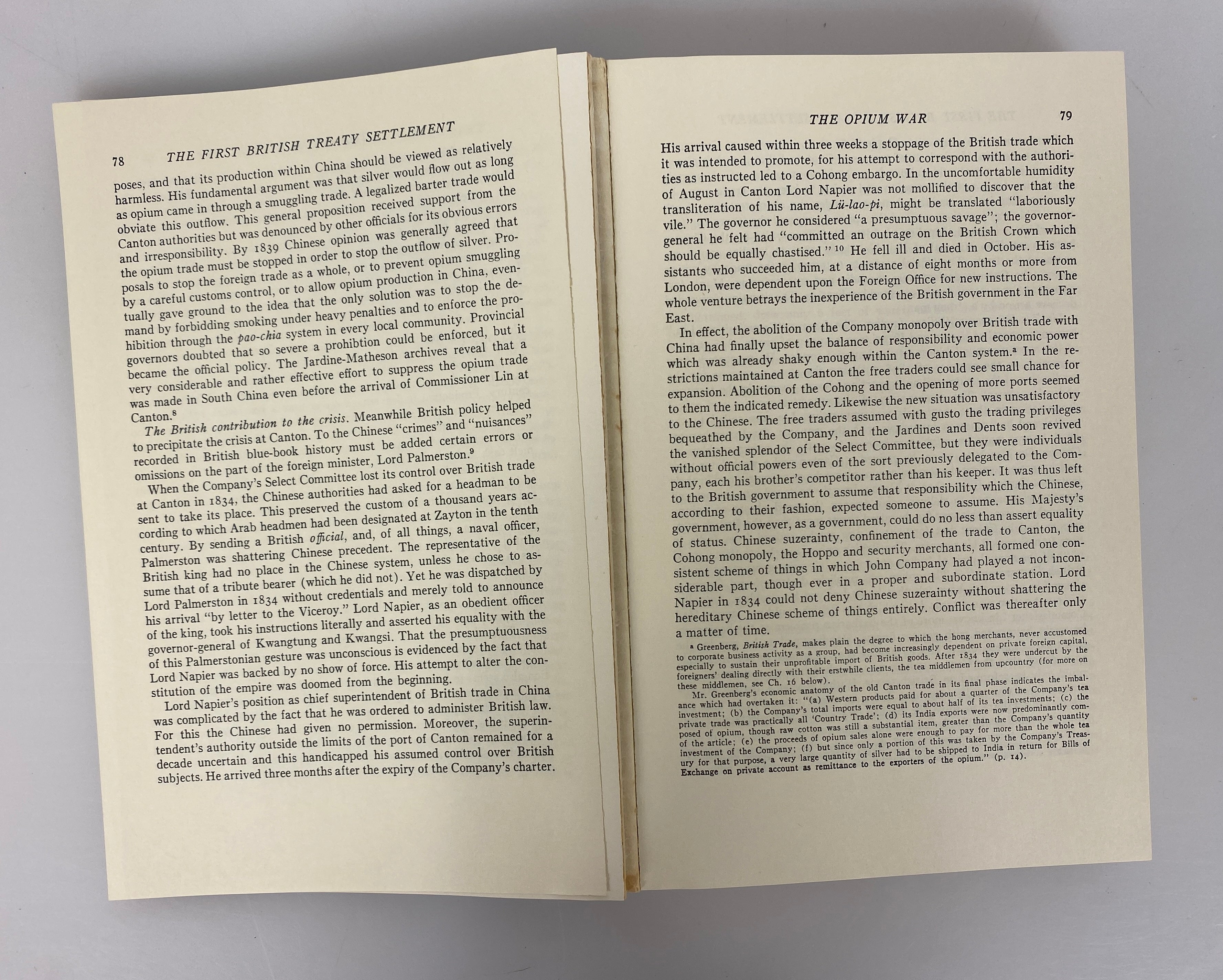 Trade and Diplomacy on the China Coast by John King Fairbank 1969 SC