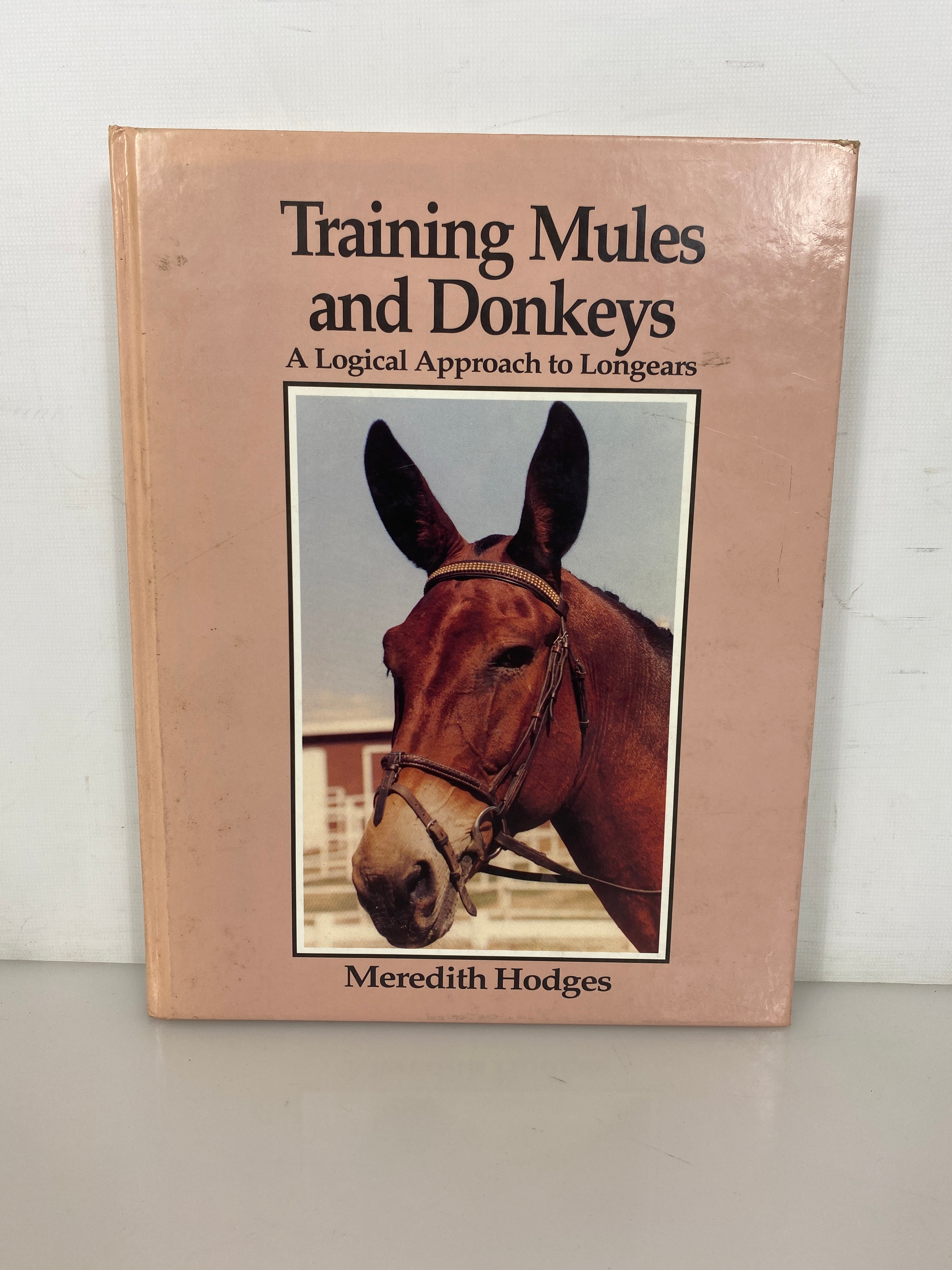 Training Mules and Donkeys by Meredith Hodges 1993 HCDJ w Signed Ephemera