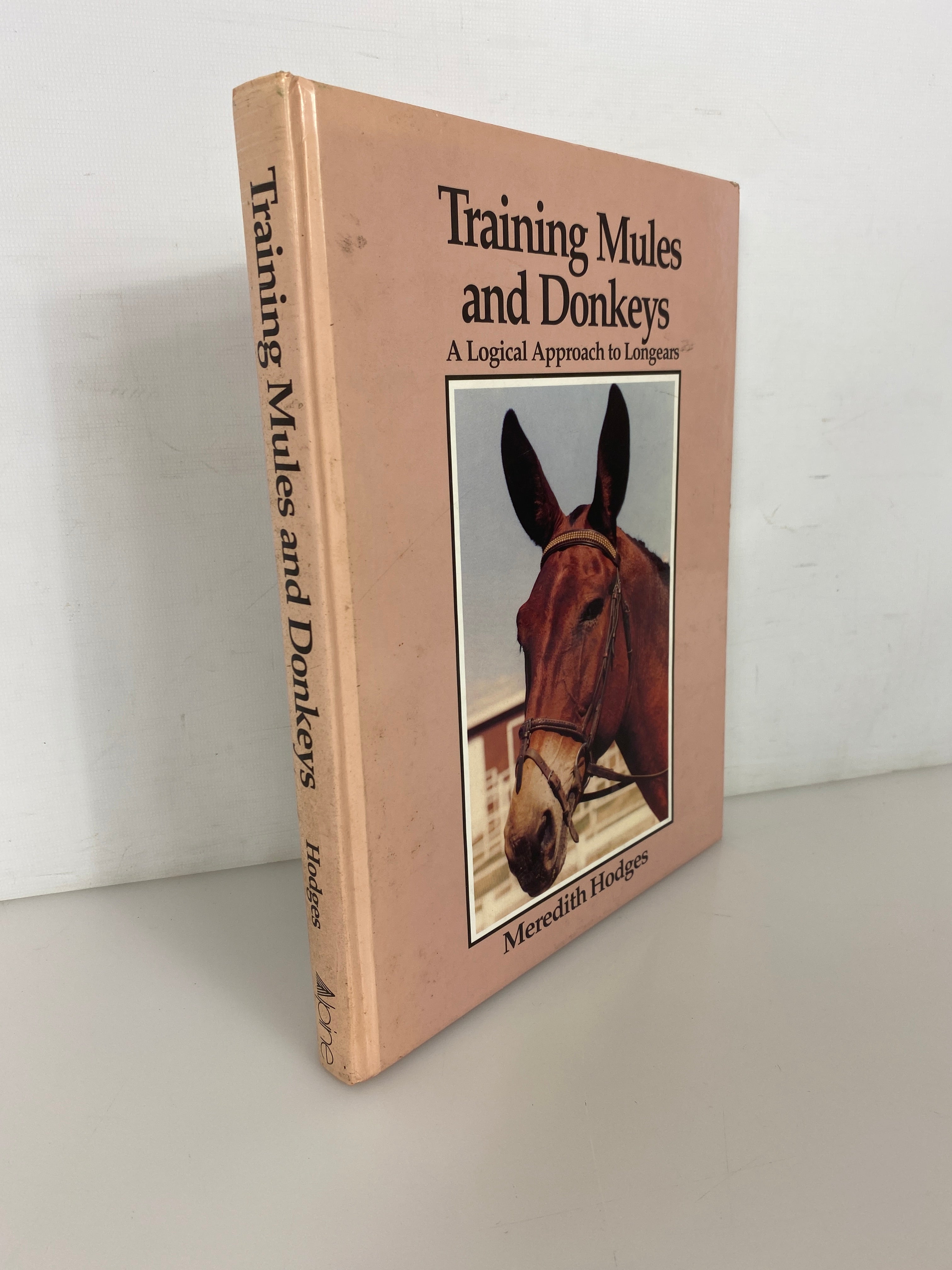 Training Mules and Donkeys by Meredith Hodges 1993 HCDJ w Signed Ephemera