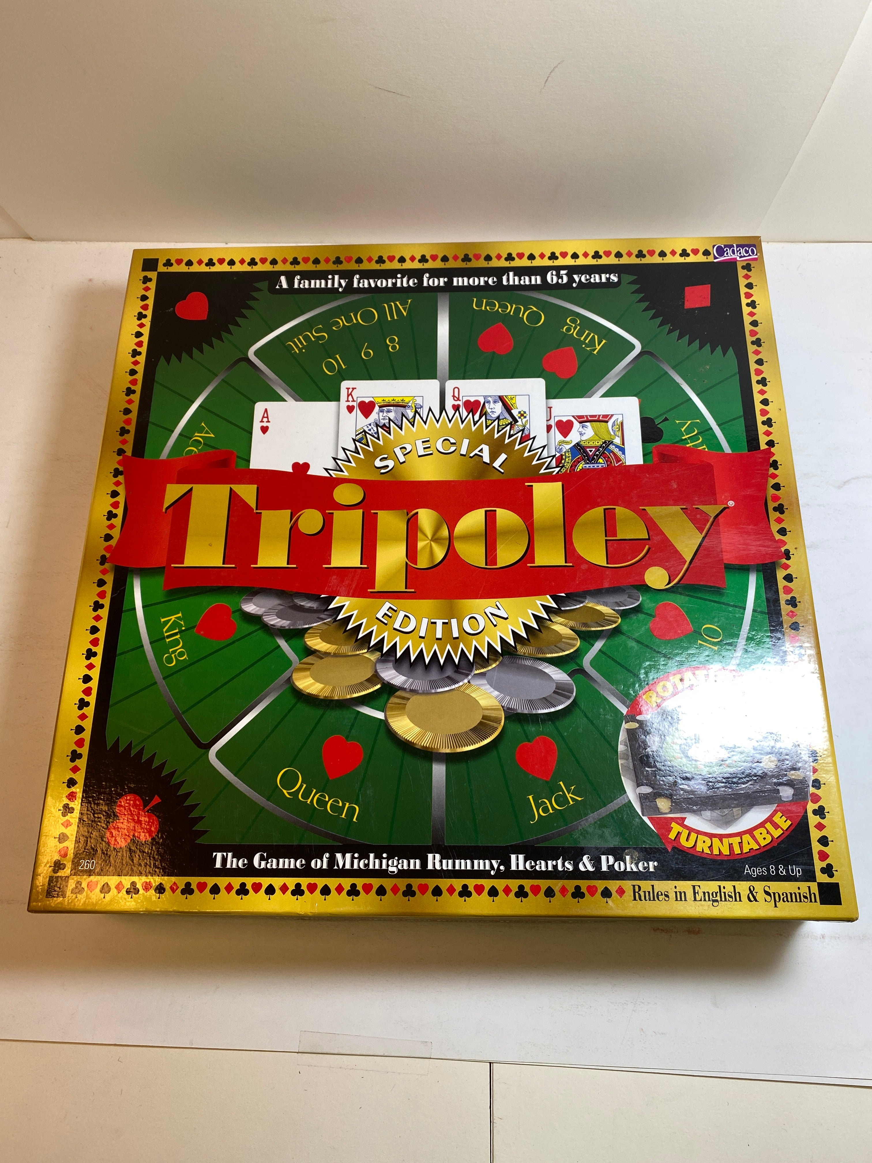 Tripoley Special Edition Rotating Boardgame 2000