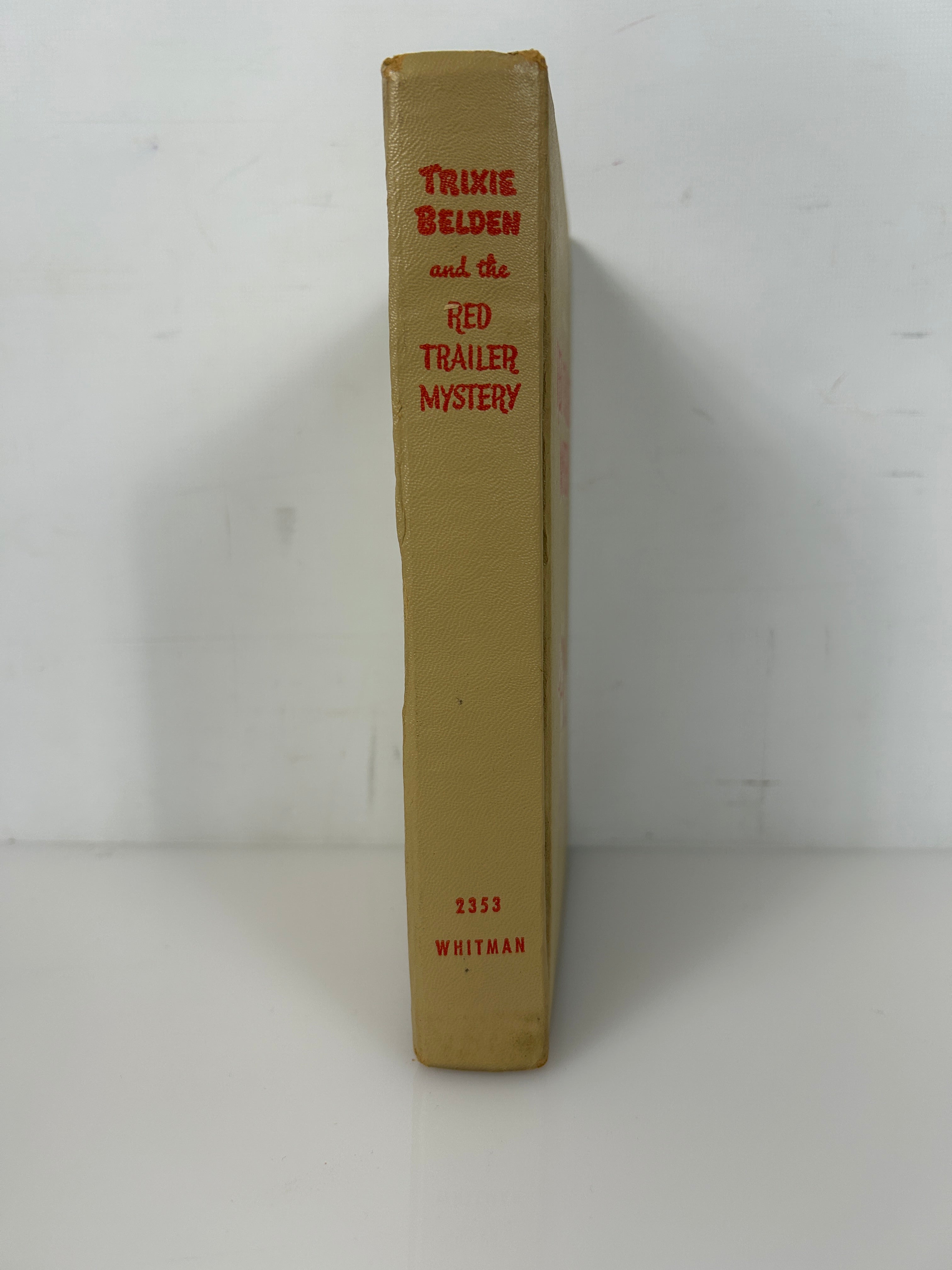 Trixie Belden and the Red Trailer Mystery by Julie Campbell 1950 HC