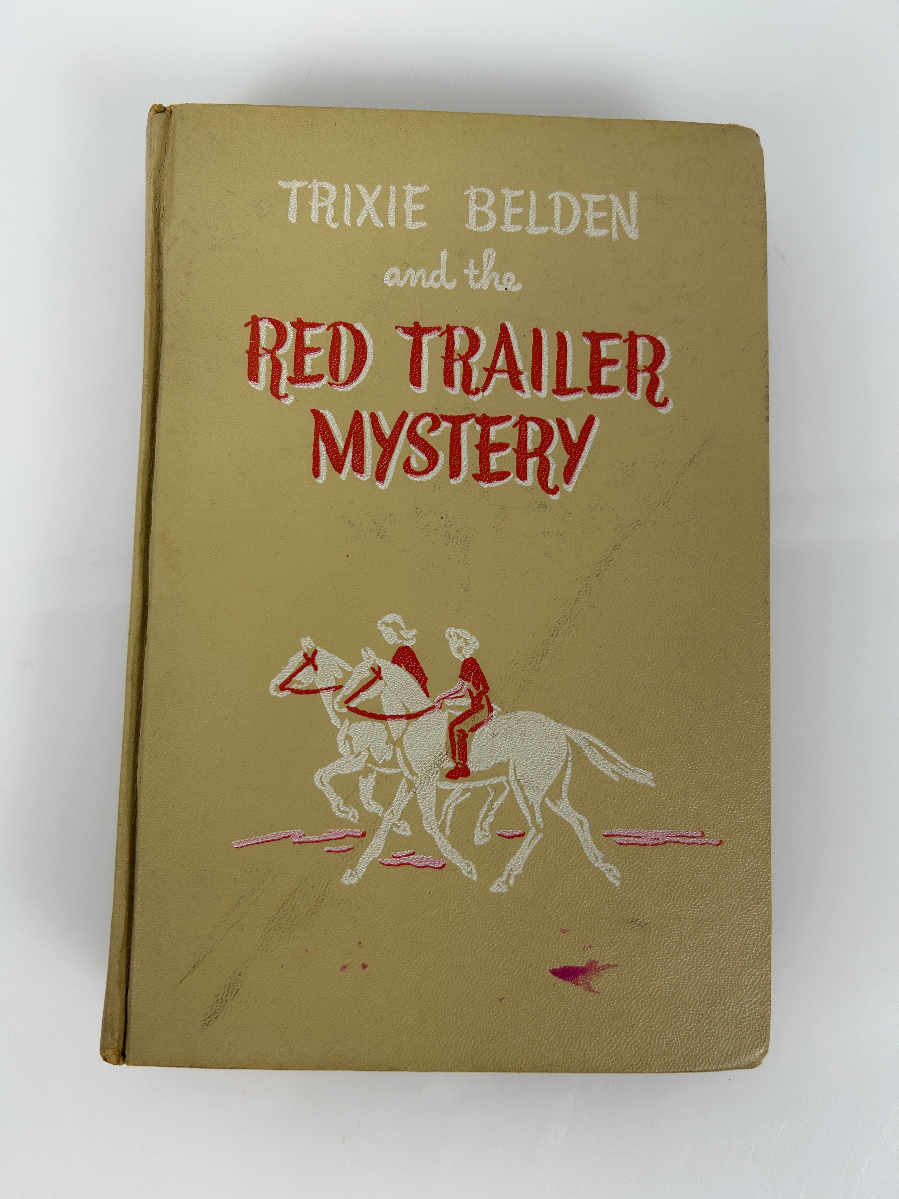 Trixie Belden and the Red Trailer Mystery by Julie Campbell 1950 HC
