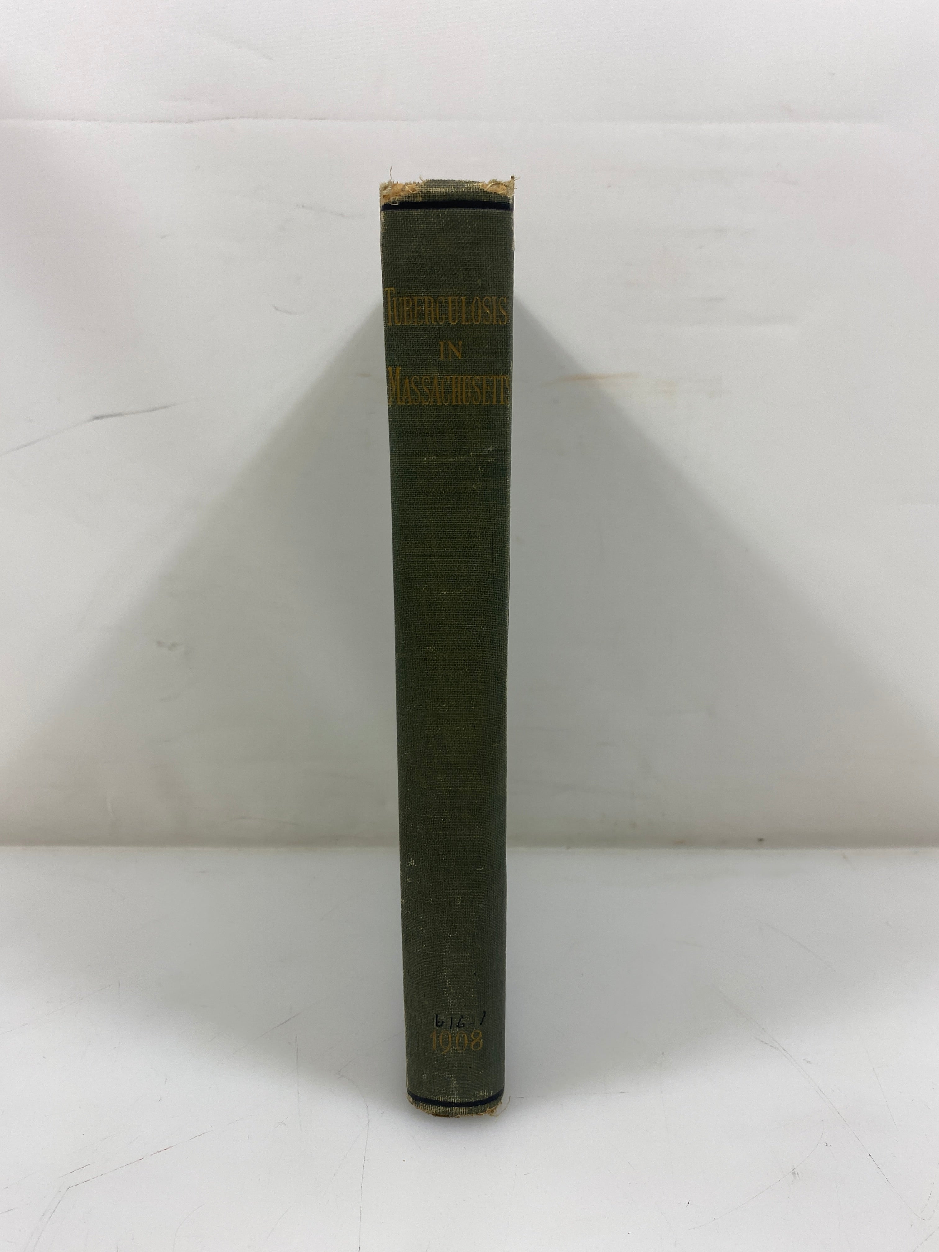 Tuberculosis in Massachusetts by Edwin Locke Ex-library 1908 HC
