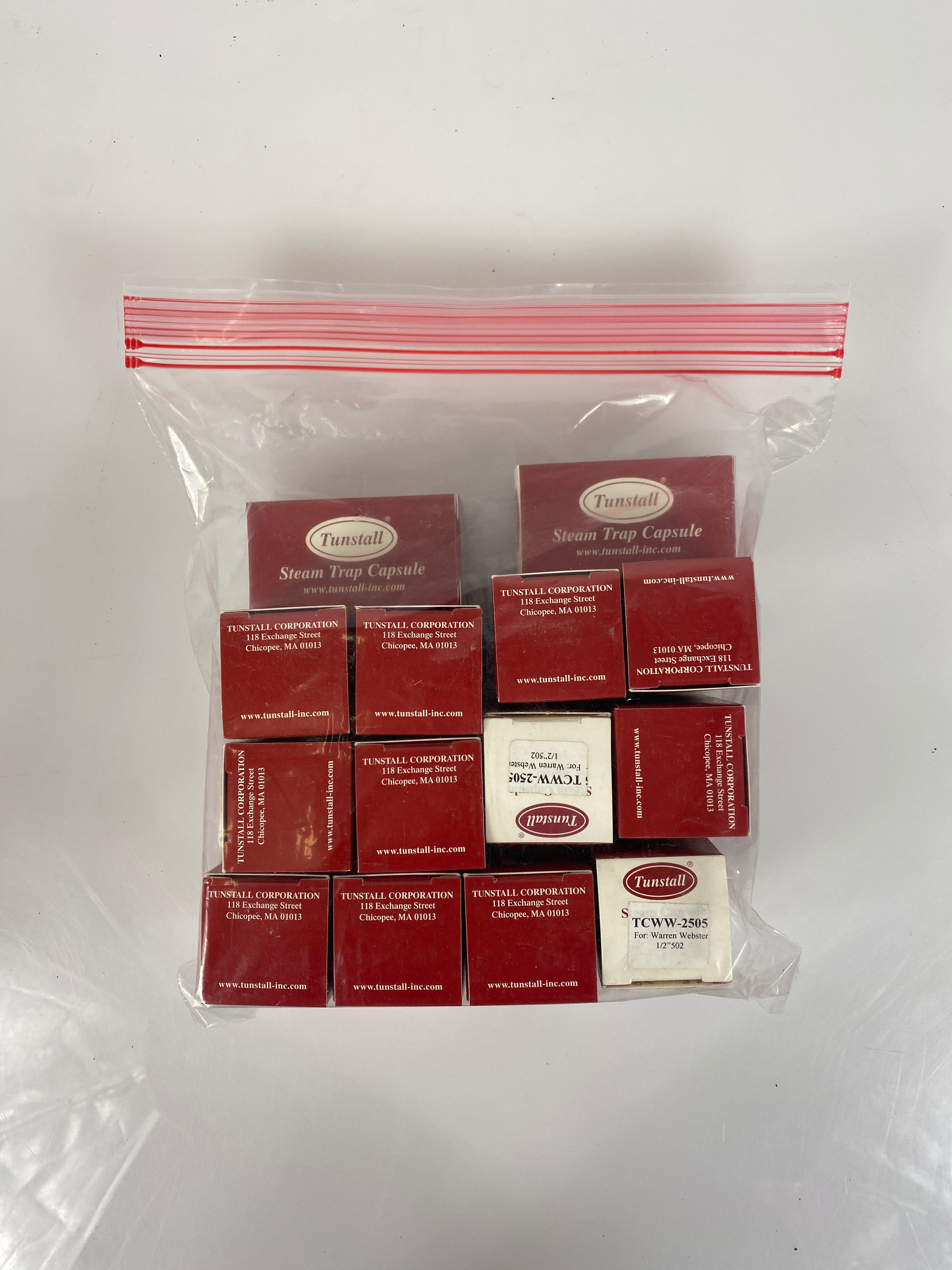 Tunstall TCWW-2505 Steam Trap Capsule Pack of 14
