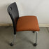 Turnstone #2963582-002 Black and Orange Rolling Chair