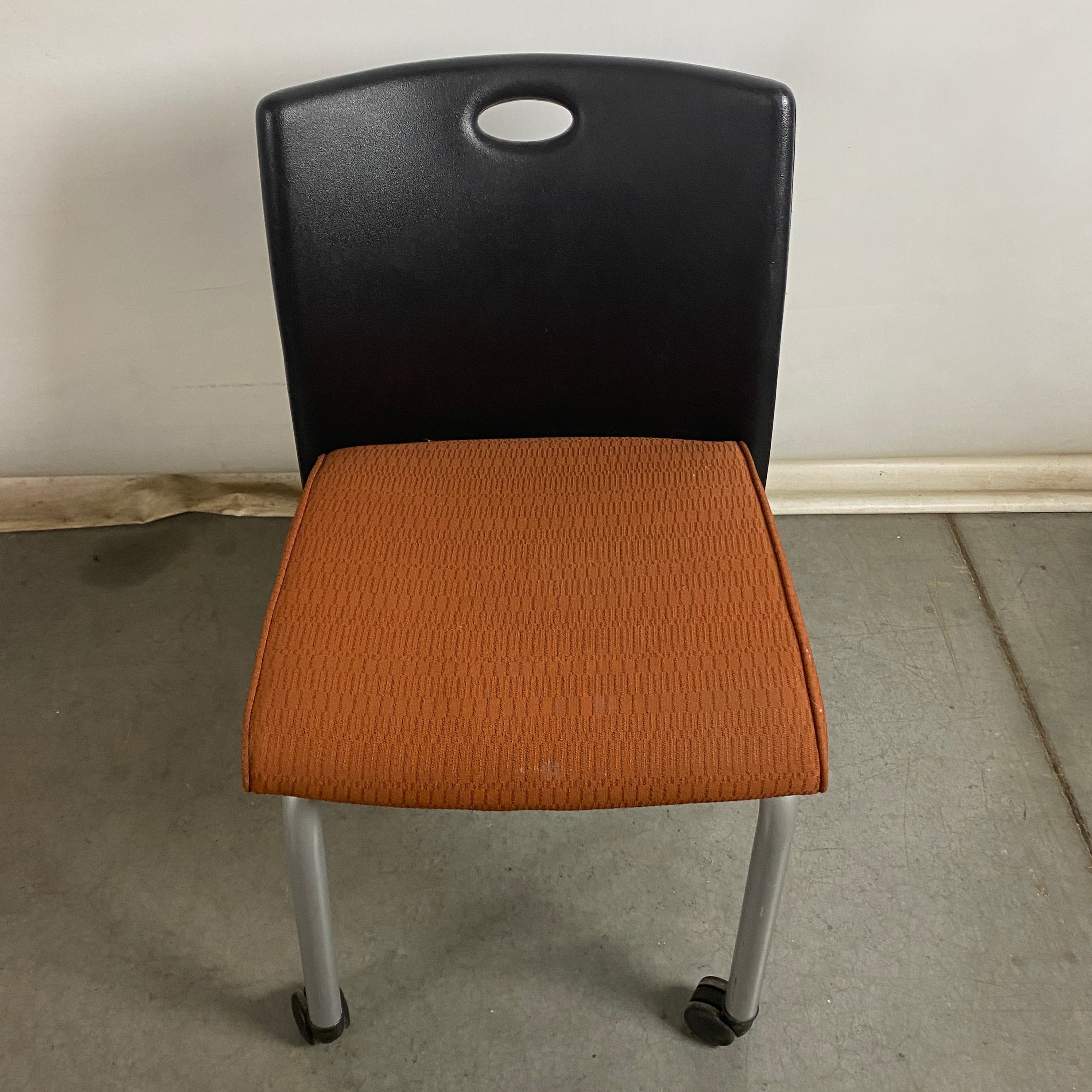 Turnstone #2963582-002 Black and Orange Rolling Chair