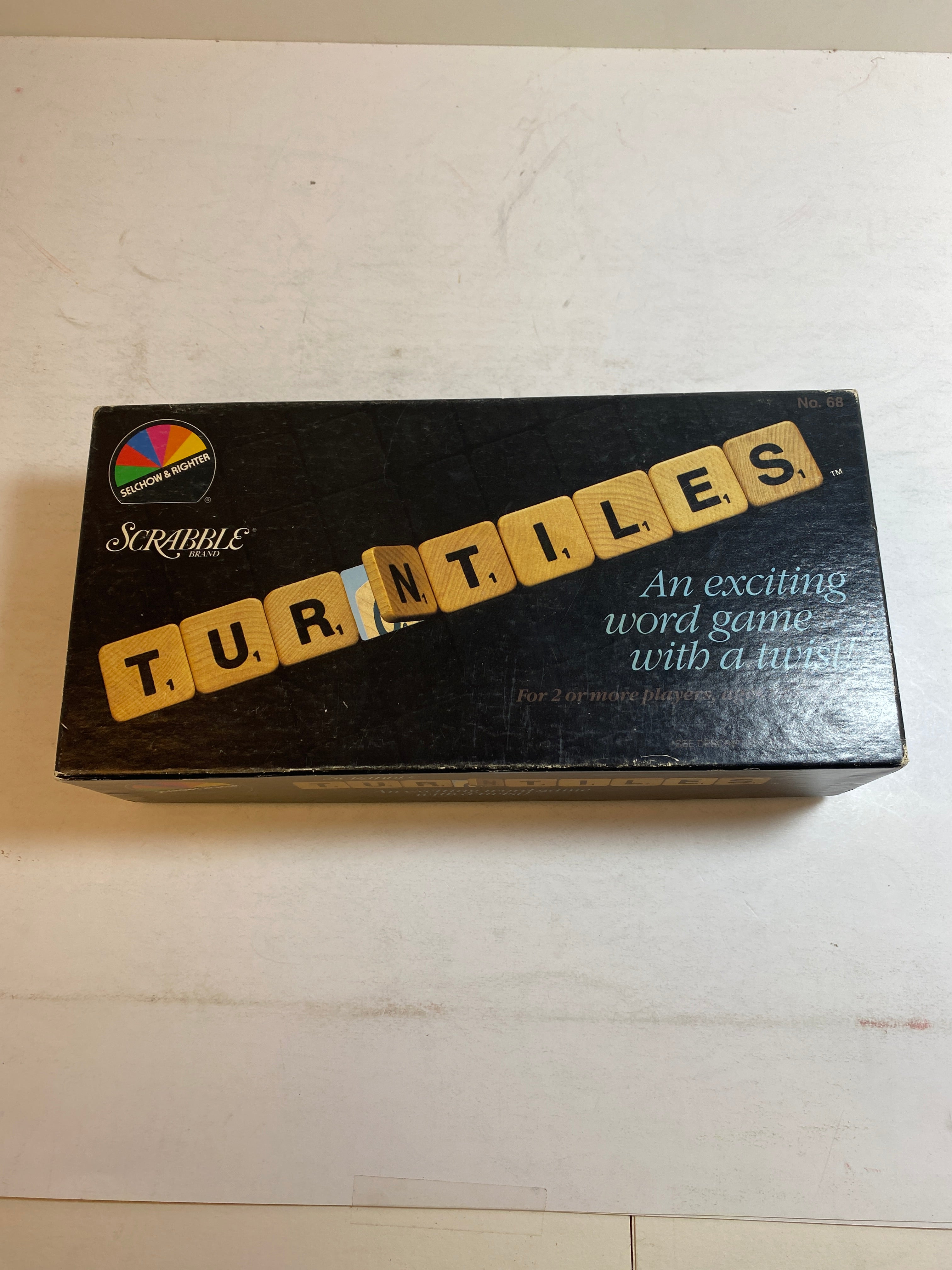 Turntiles Game by Scrabble 1986