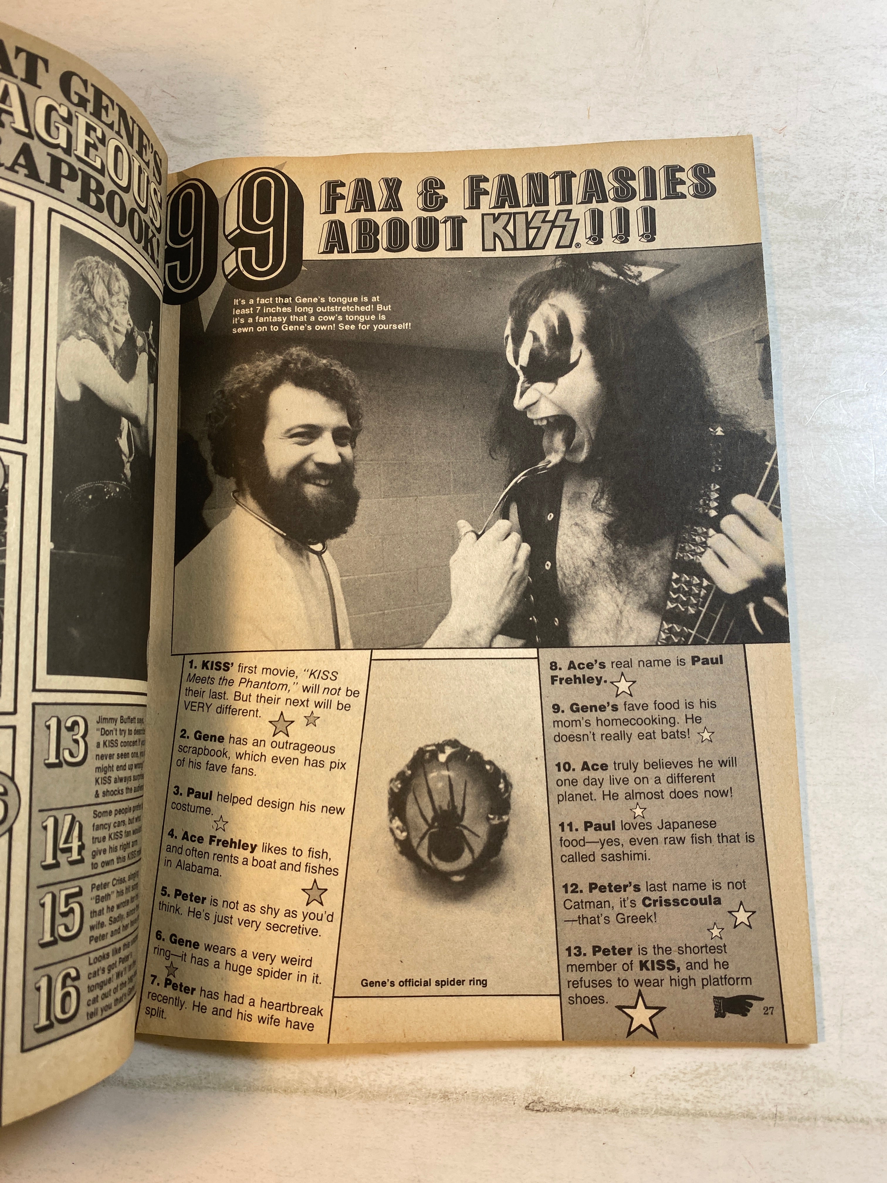 TV Superstar KISS-mania December 1979