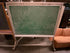 Two-Sided Green 48x72" Rolling Chalkboard w/ Metal Frame