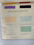 Types of Fashionable Cotton Fabrics for Spring Vintage Sample Book 1932