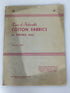 Types of Fashionable Cotton Fabrics for Spring Vintage Sample Book 1932