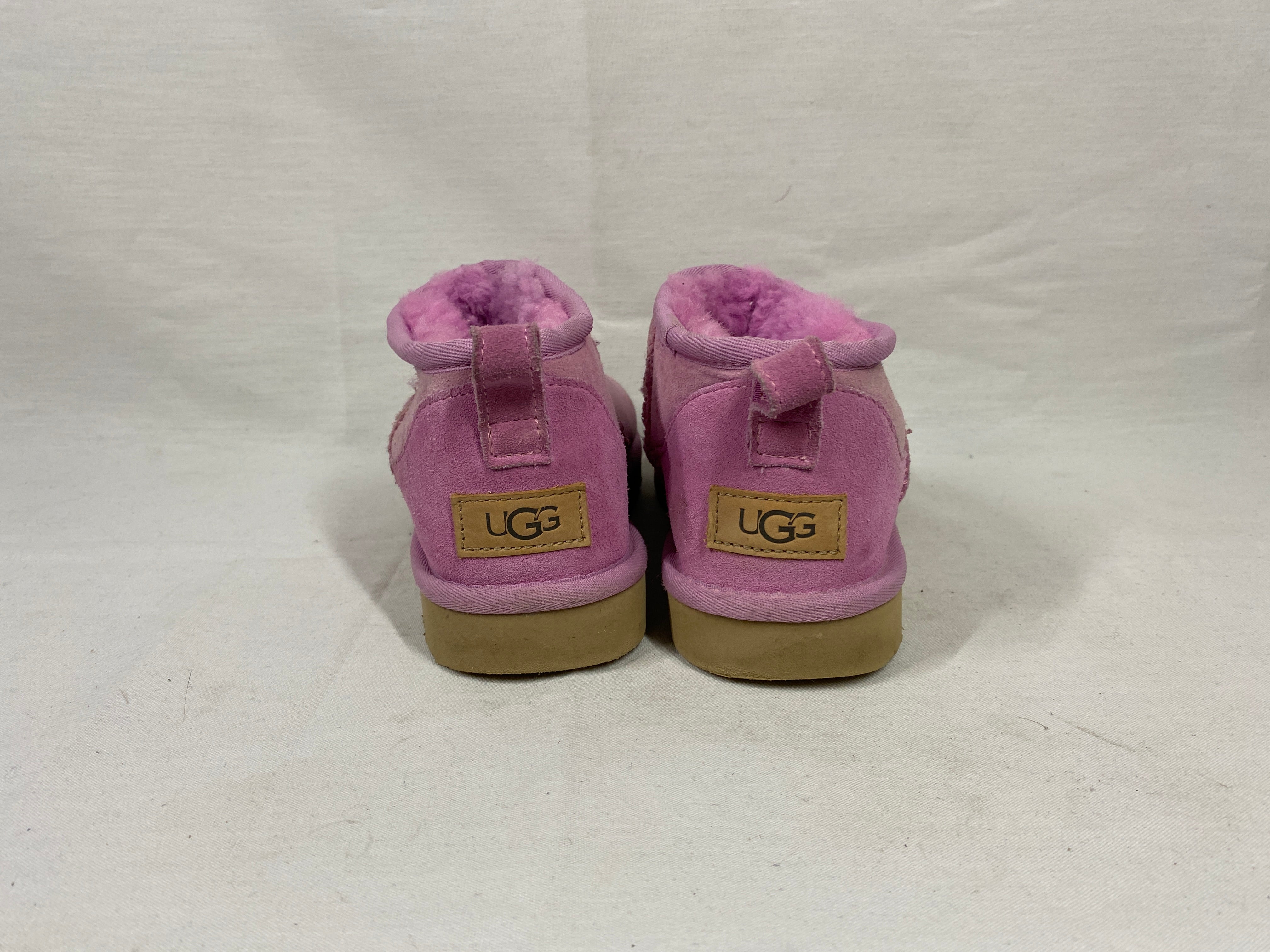 UGG Classic Ultra Mini Boots in Pink Dawn Women's Size 7