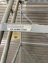 Uline 8 Step Rolling Safety Ladder Assembled w/ 20" Top Step