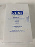 Uline Box of Green HDPE Merchandise Bags