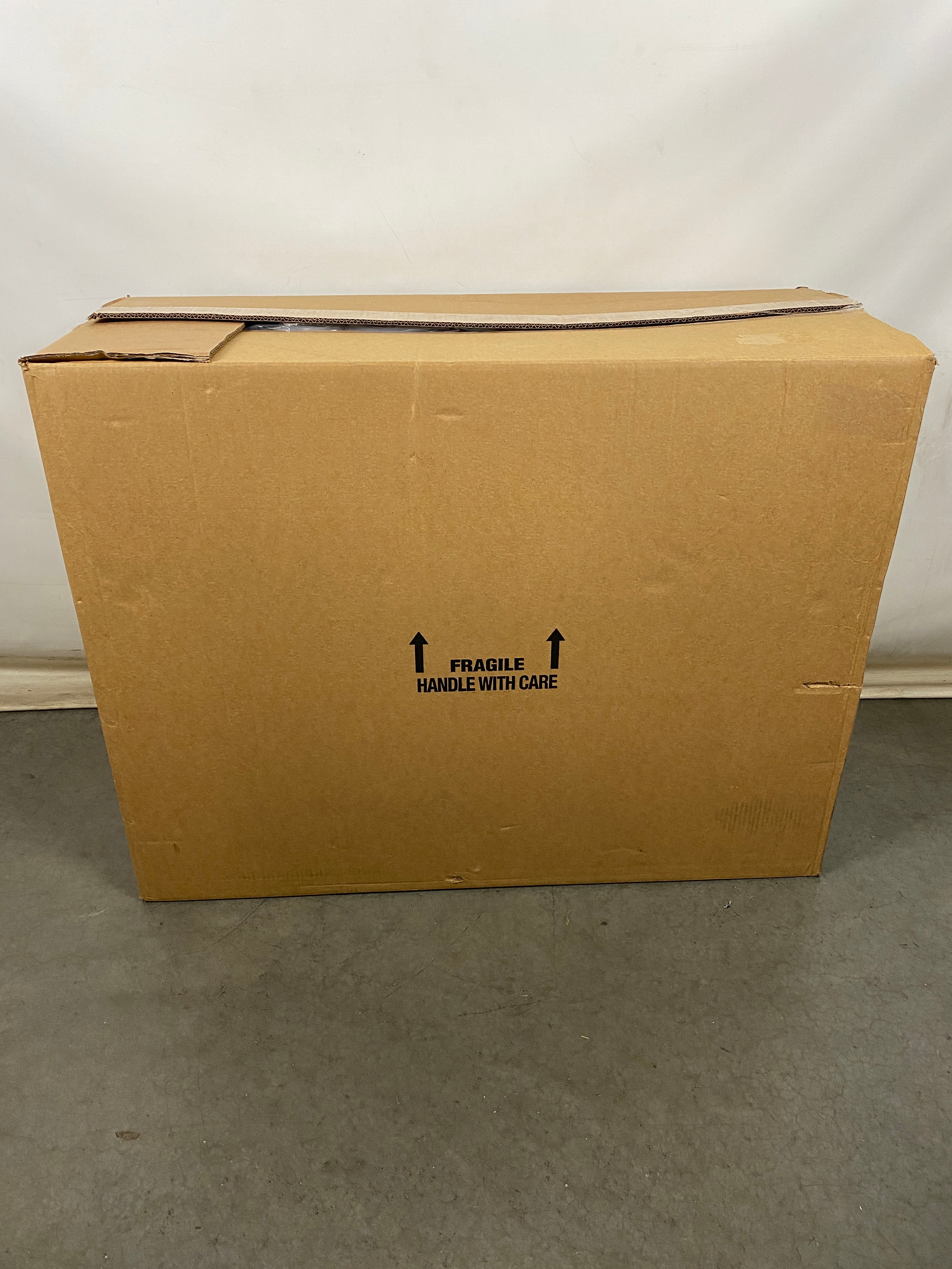 Uline H-5699GR Wall Mount Clear View Cabinet Gray *New*
